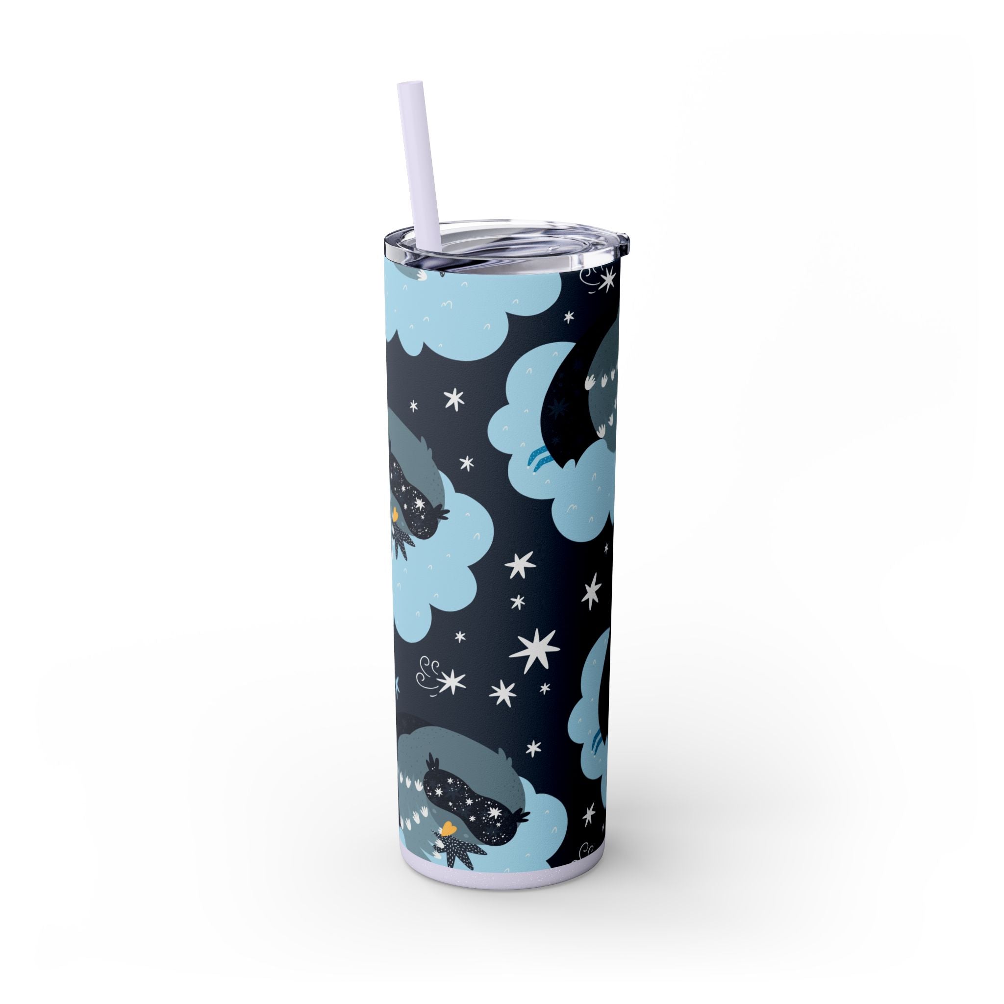 Skinny Tumbler with Straw, 20oz