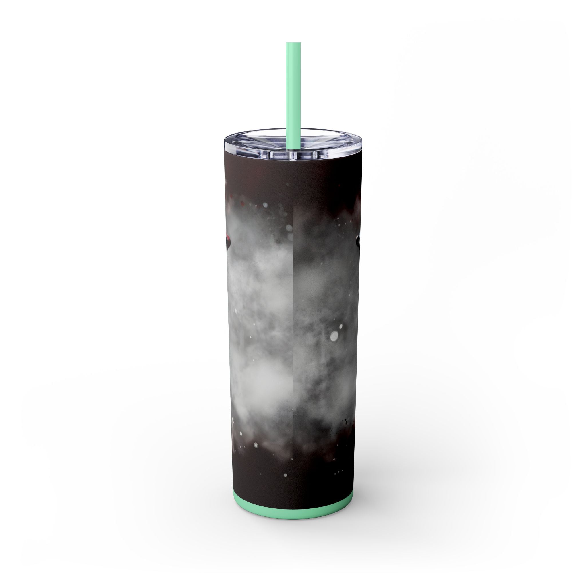20oz Skinny Tumbler: Elegant Butterfly Design