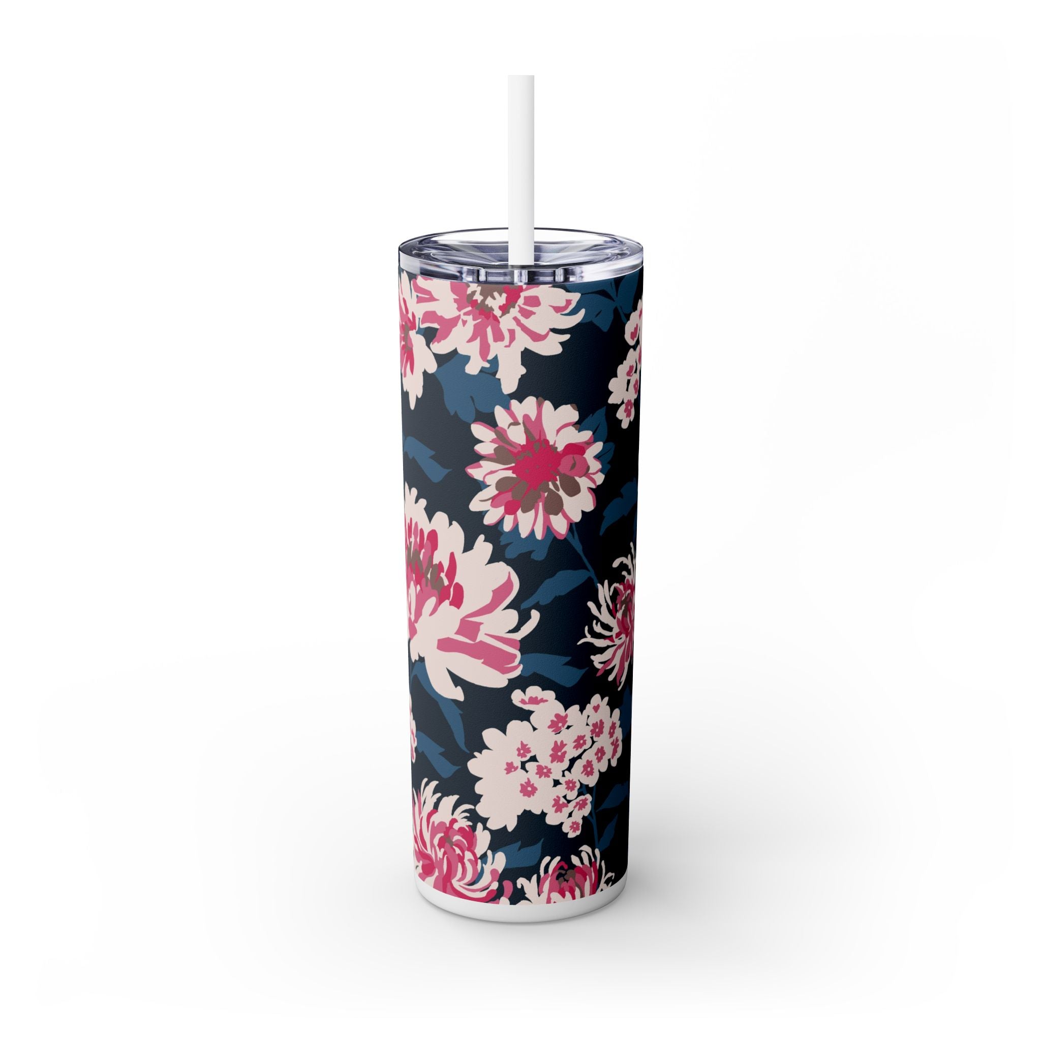Skinny Tumbler with Straw, 20oz