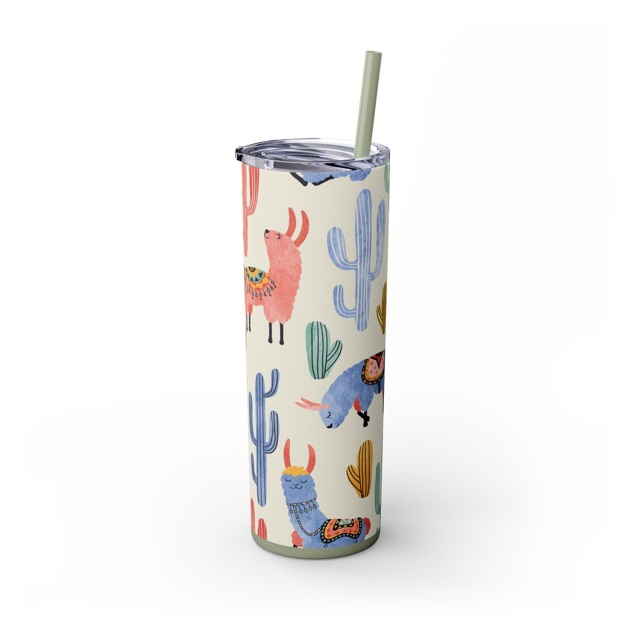 Skinny Tumbler with Straw, 20oz