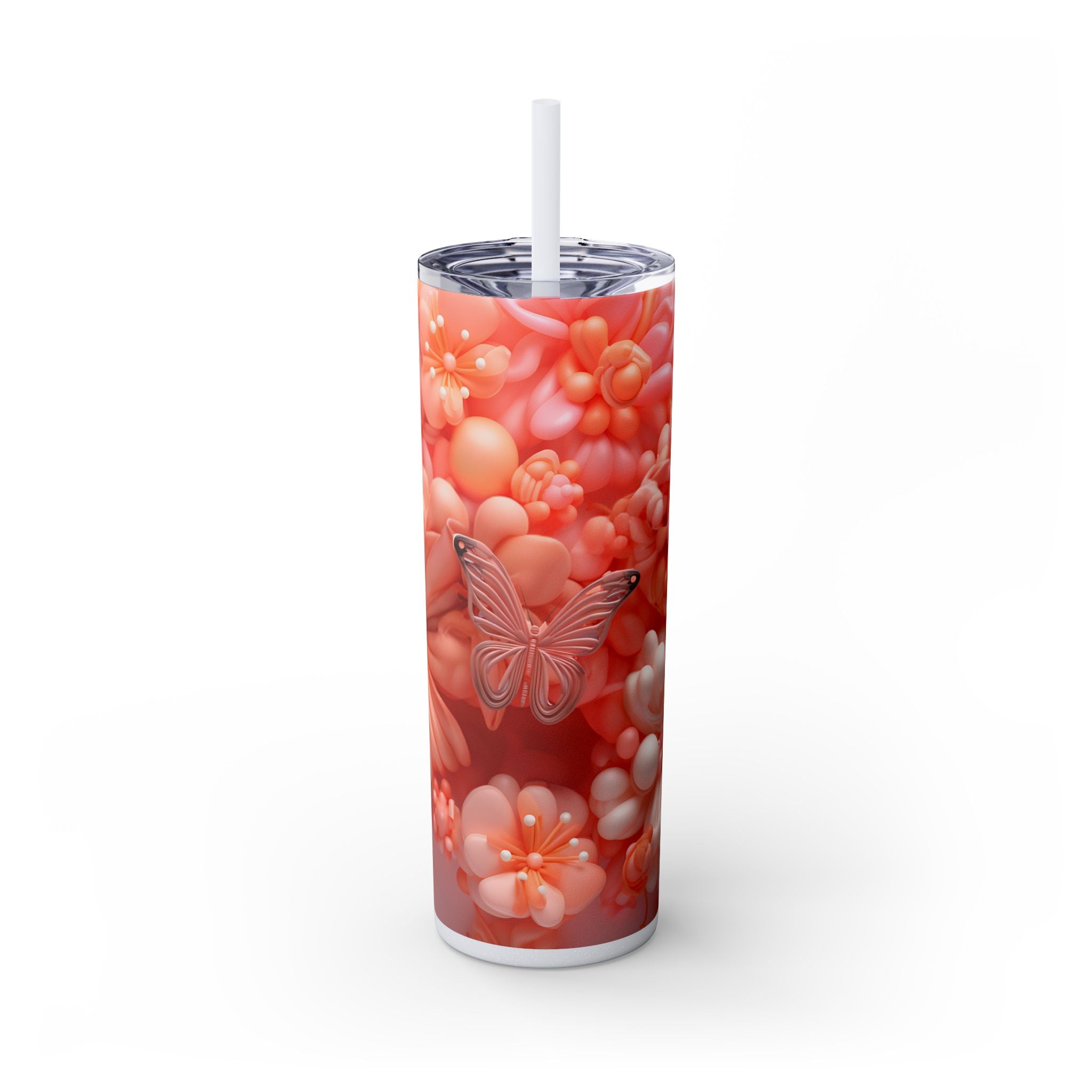 Fluttering Fun: Butterfly Tumbler