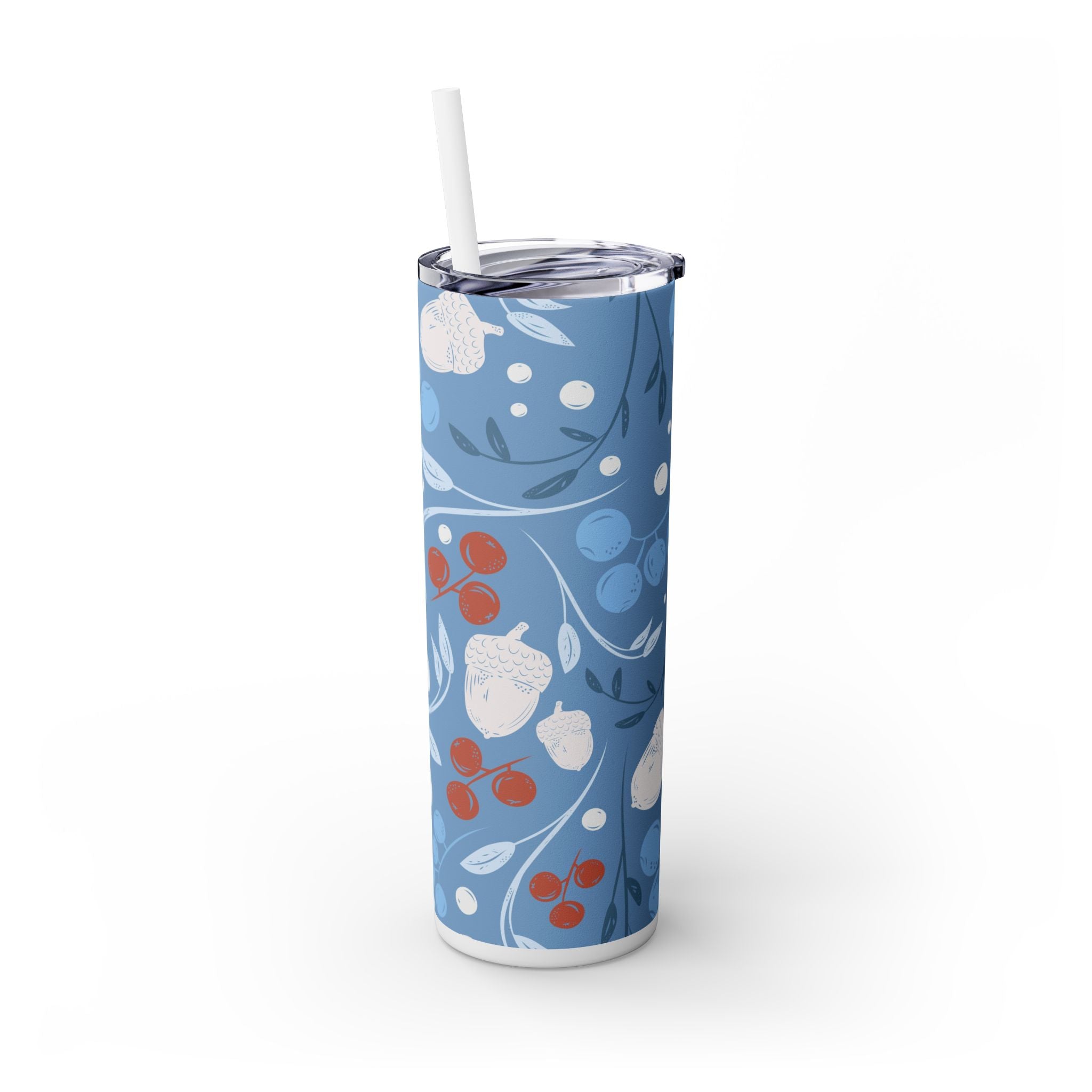 Skinny Tumbler with Straw, 20oz