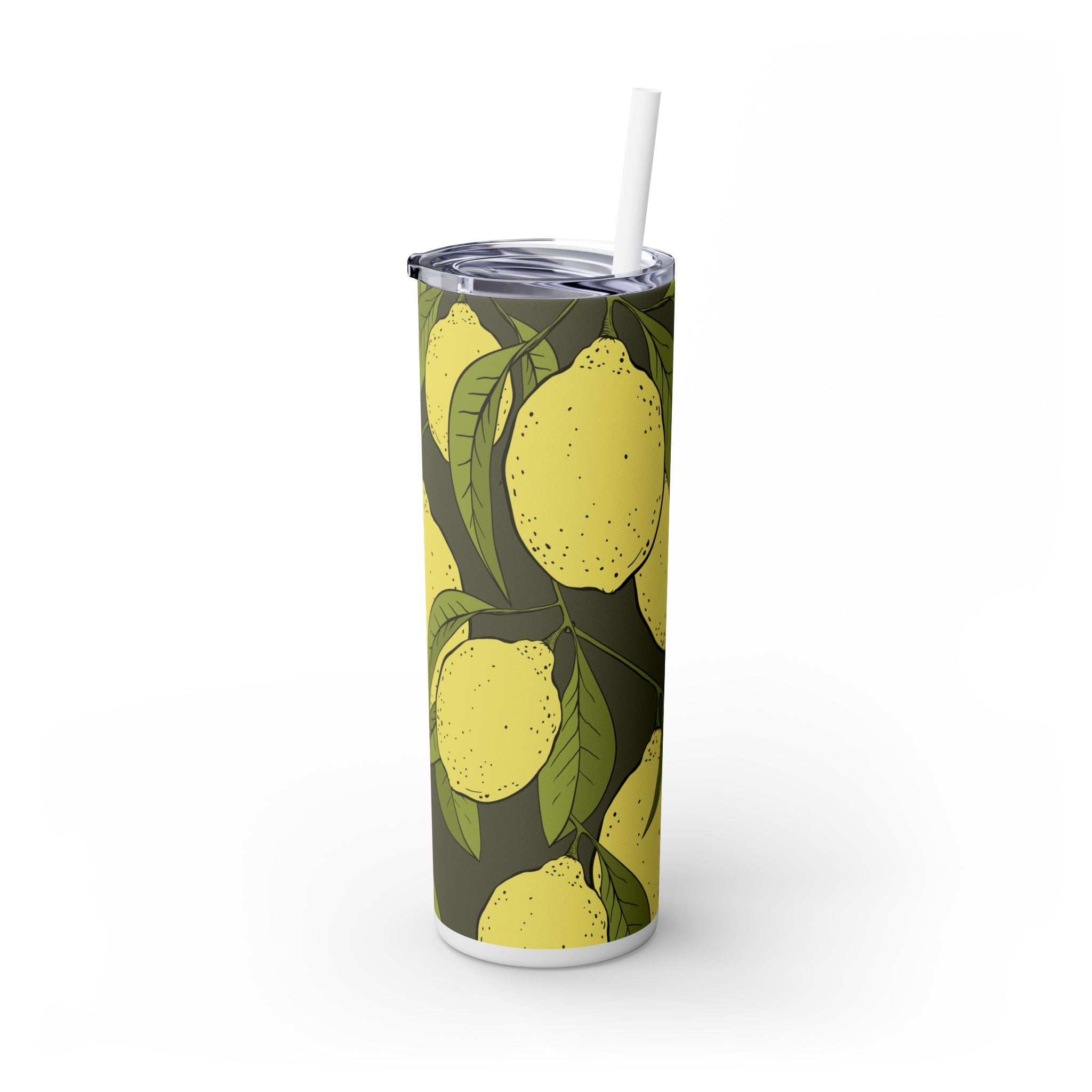 Skinny Tumbler with Straw, 20oz