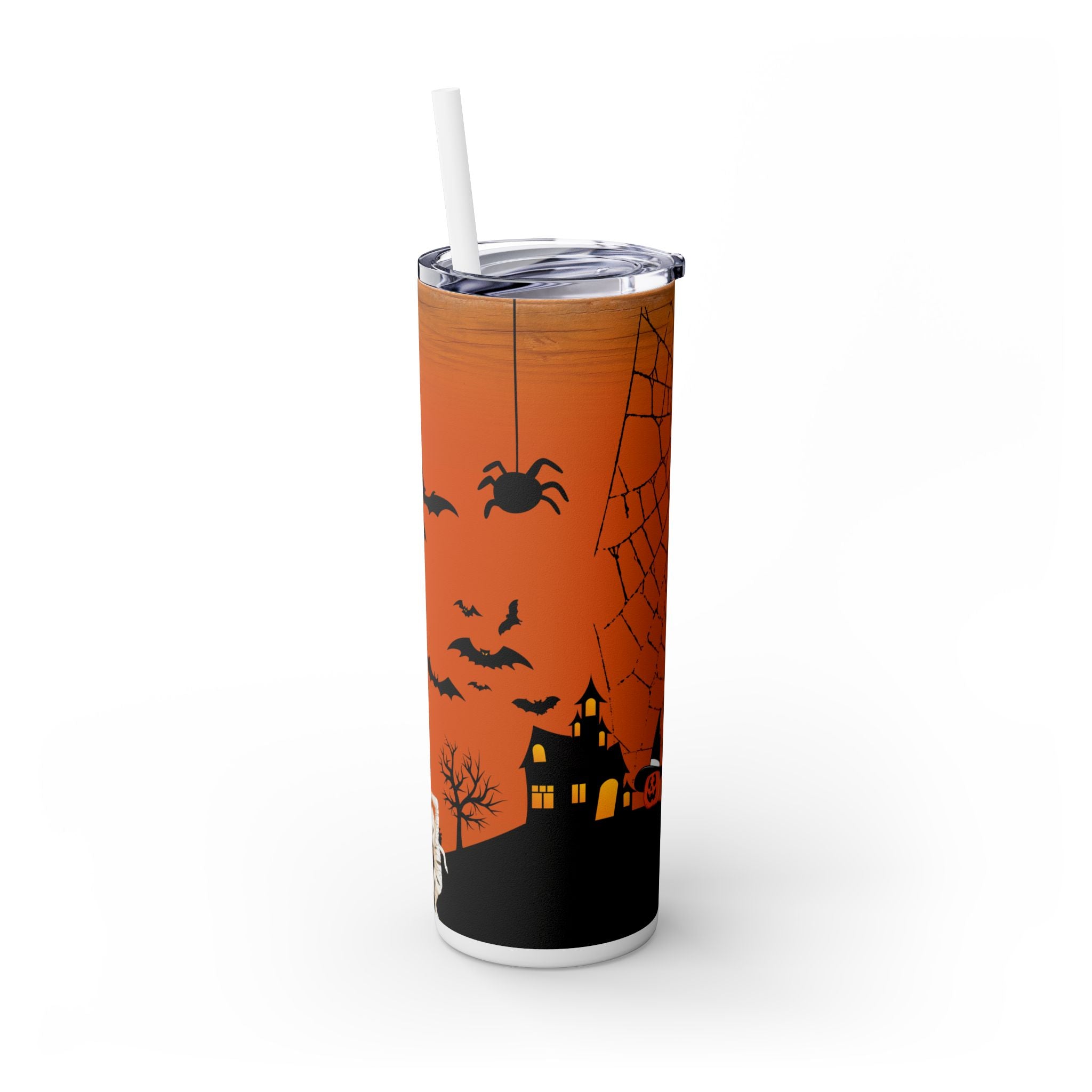 Skinny Tumbler with Straw, 20oz