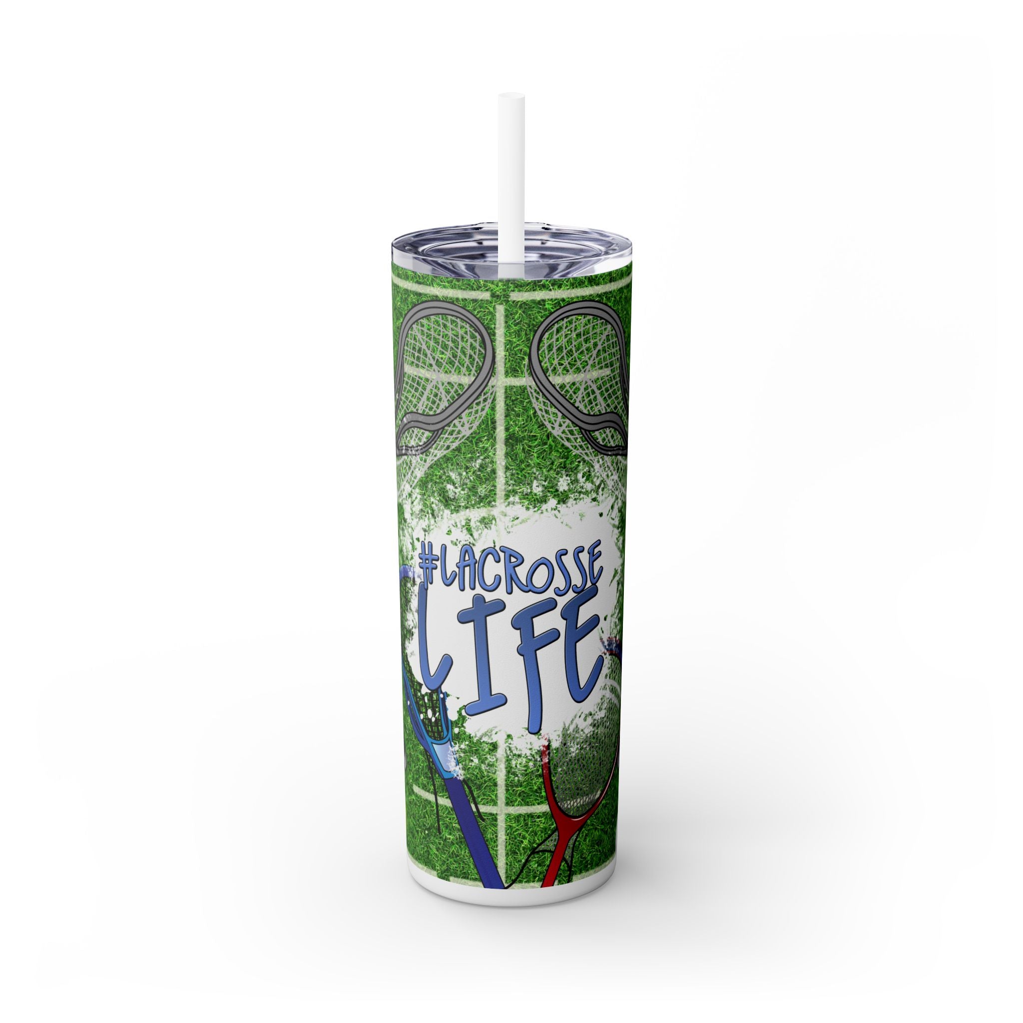 Skinny Tumbler with Straw, 20oz
