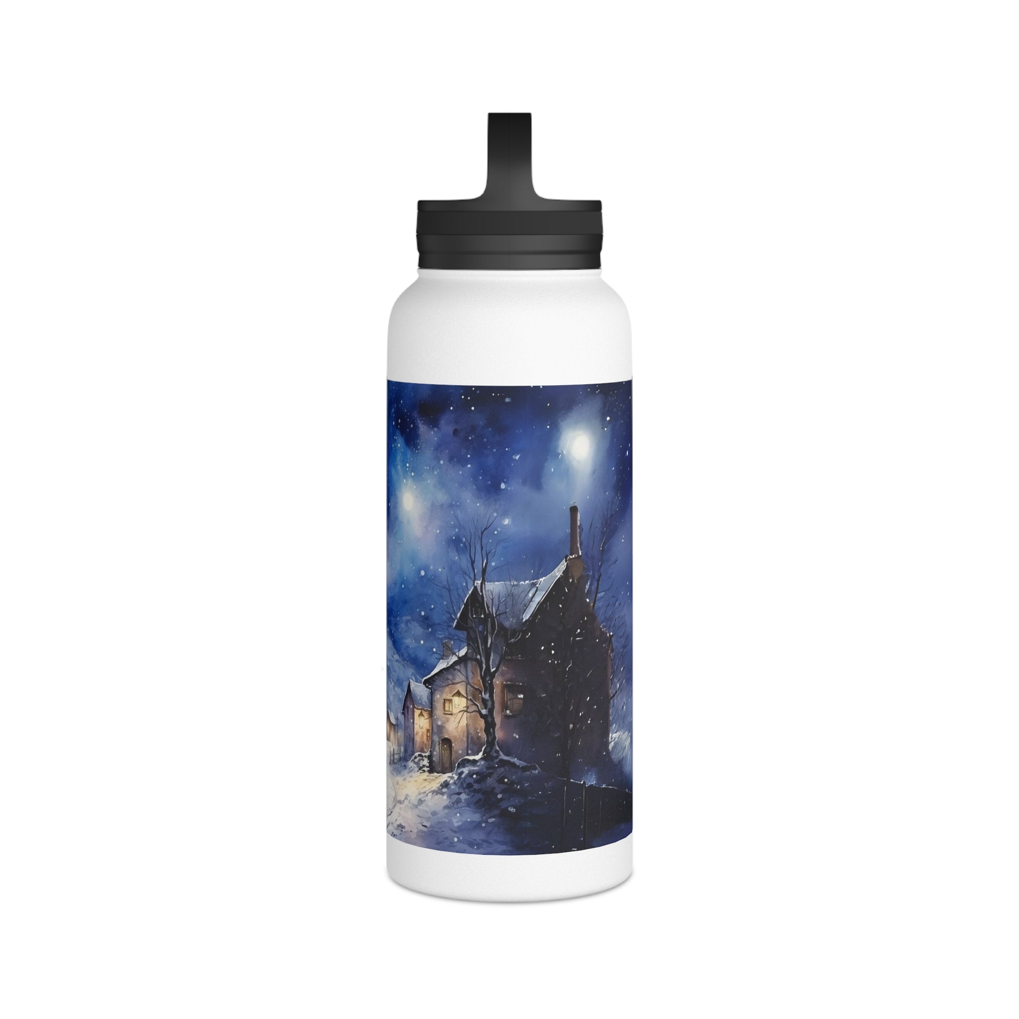 Stargazing Nights: Stainless Steel Water Bottle
