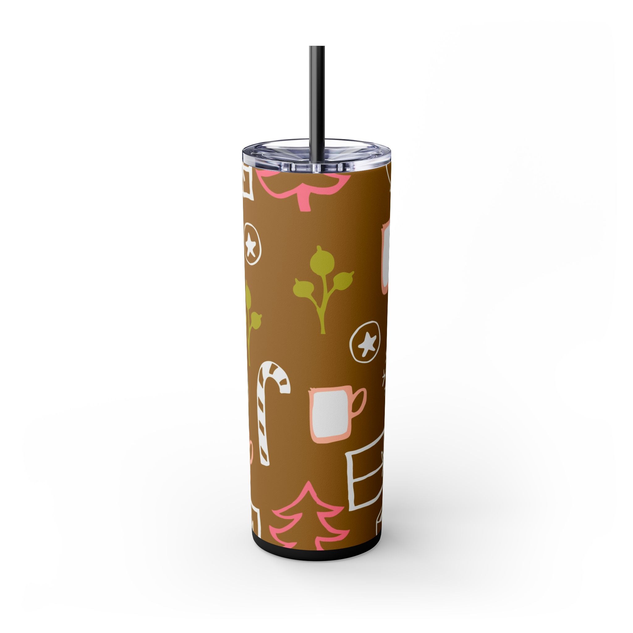 Christmas Magic 20oz Skinny Tumbler with Straw