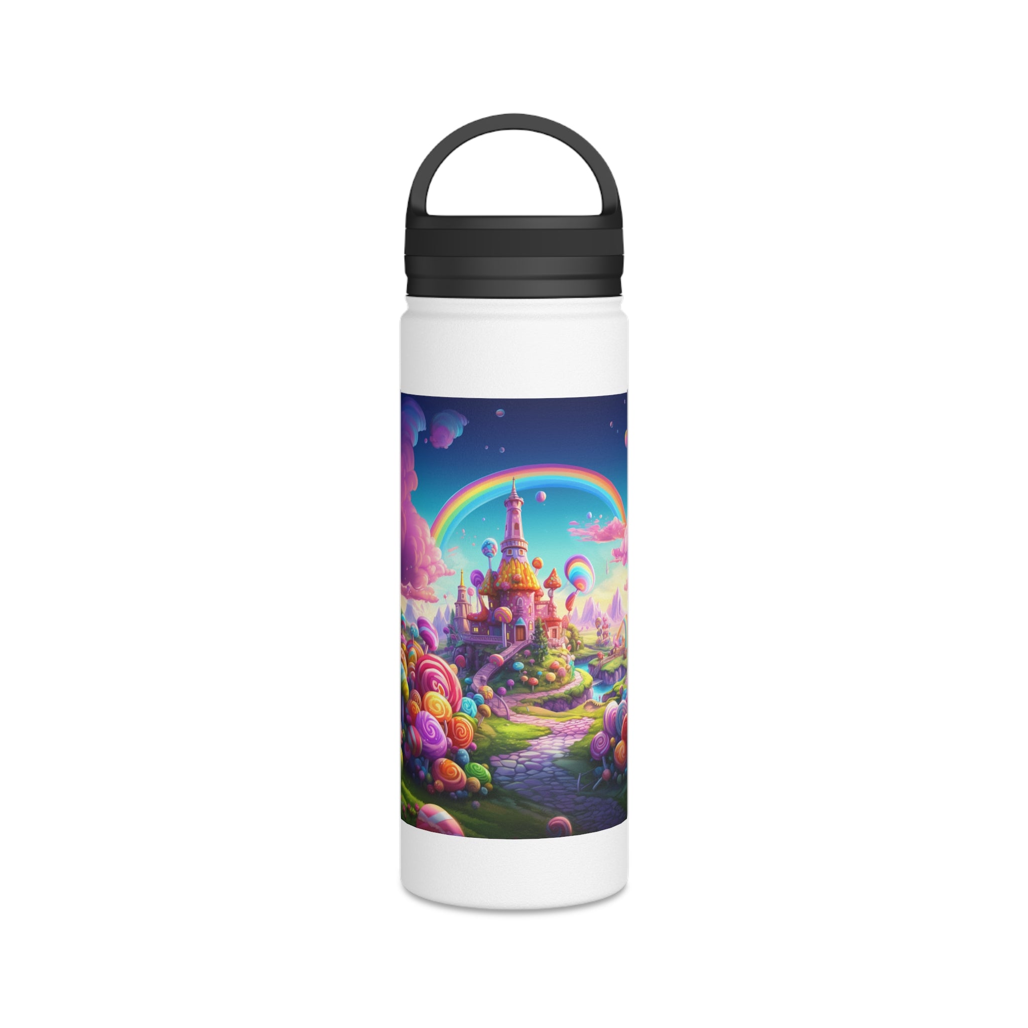 Vibrant Holiday Adventure Bottle: Stainless Steel
