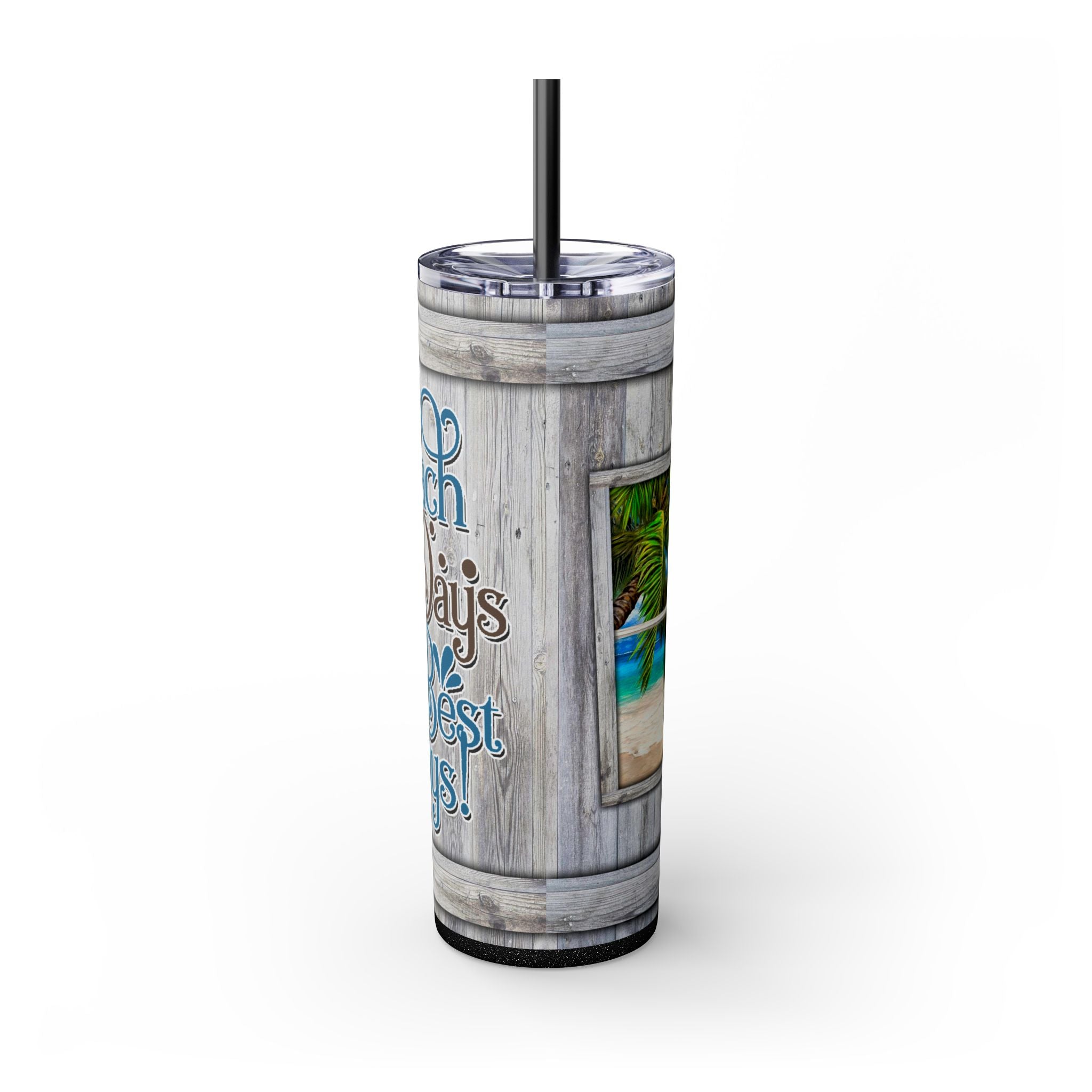 Beach Vibes Tumbler: Sip in Style!