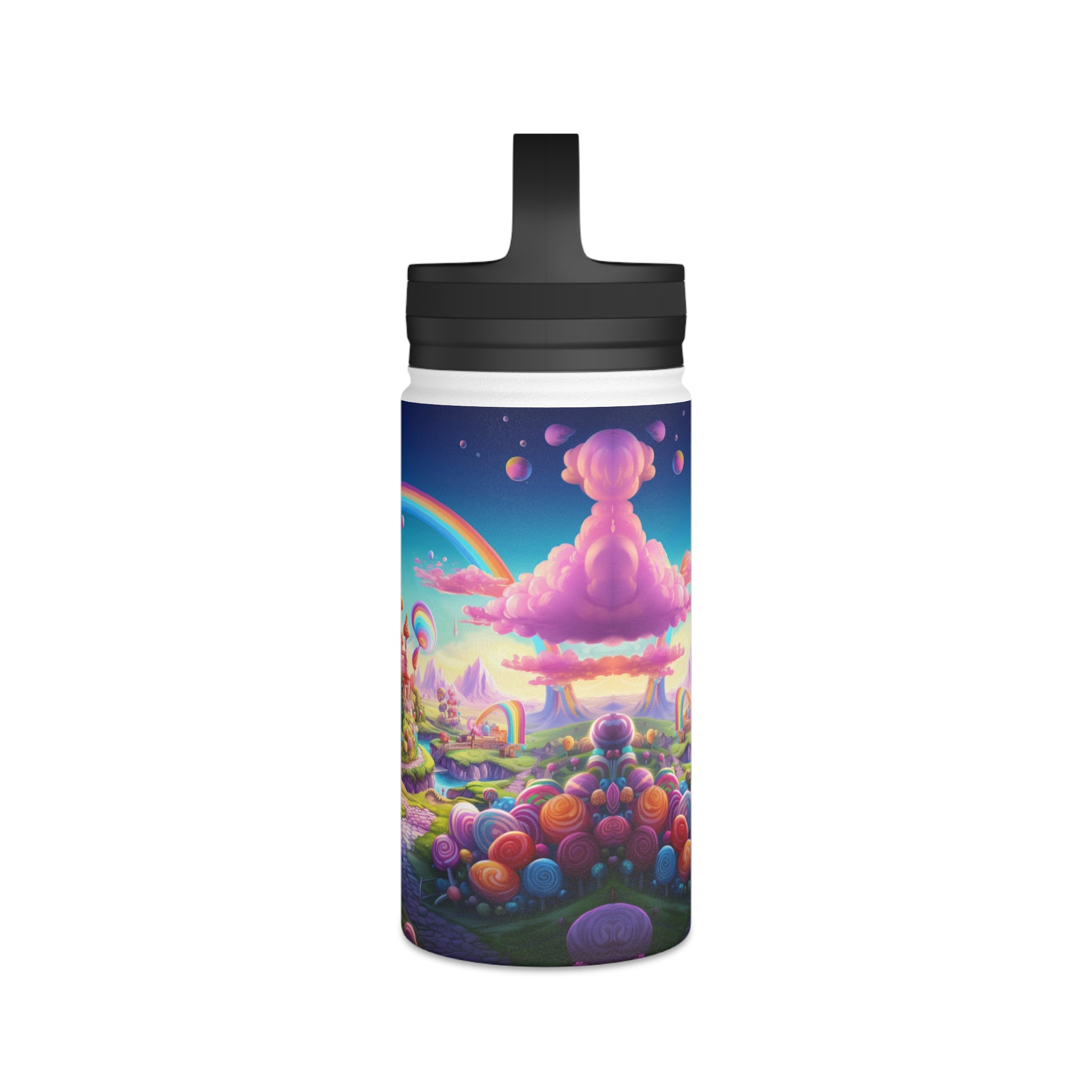 Vibrant Holiday Adventure Bottle: Stainless Steel
