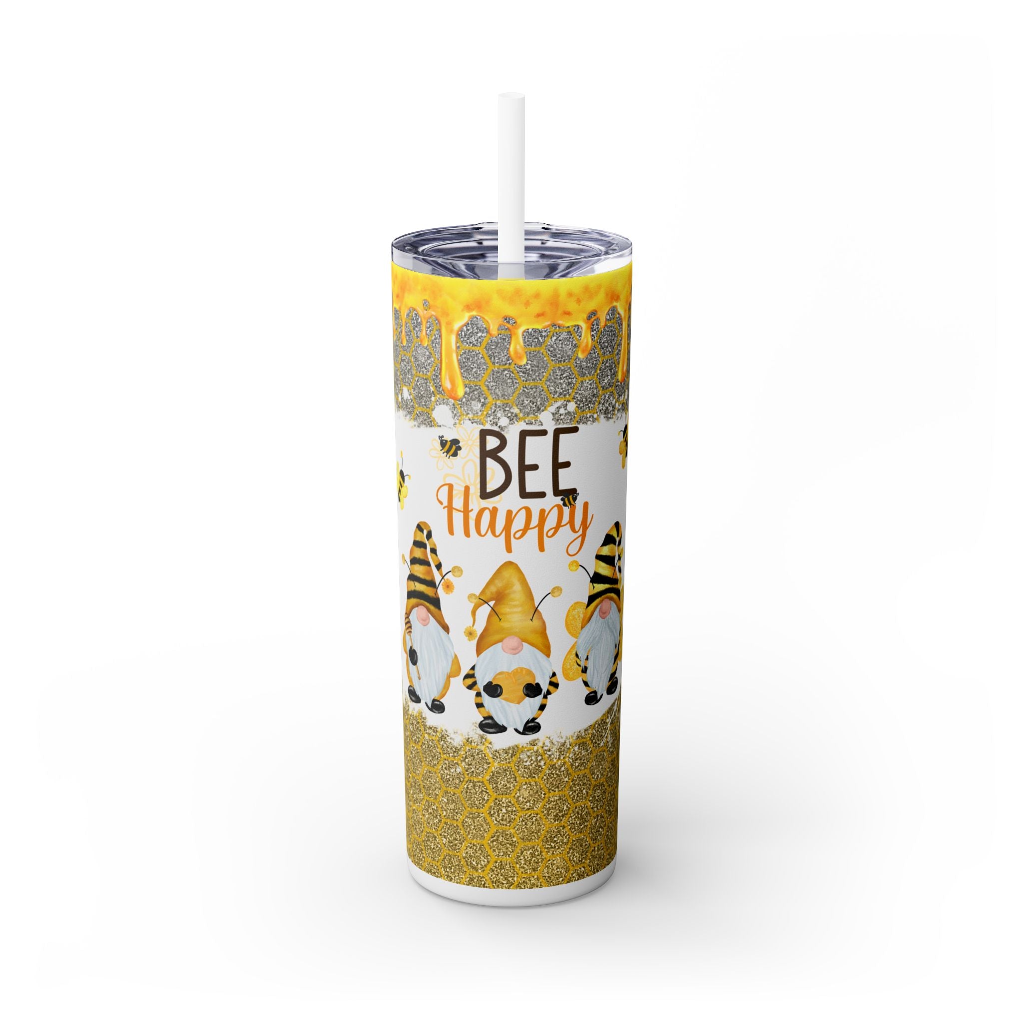 Skinny Tumbler with Straw, 20oz