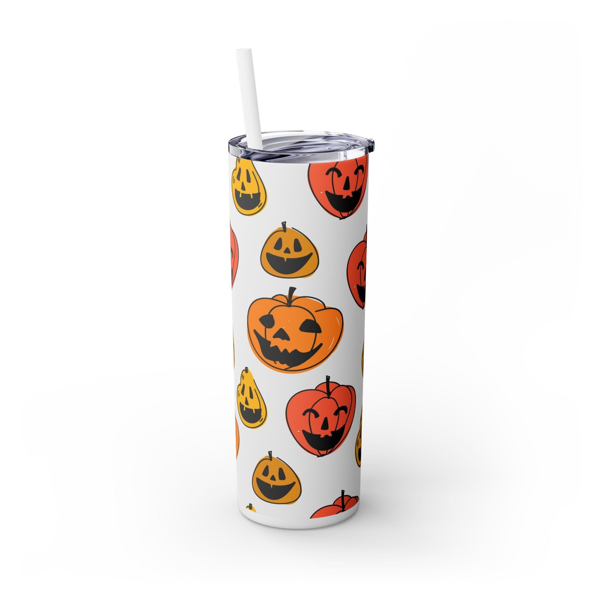 Skinny Tumbler with Straw, 20oz