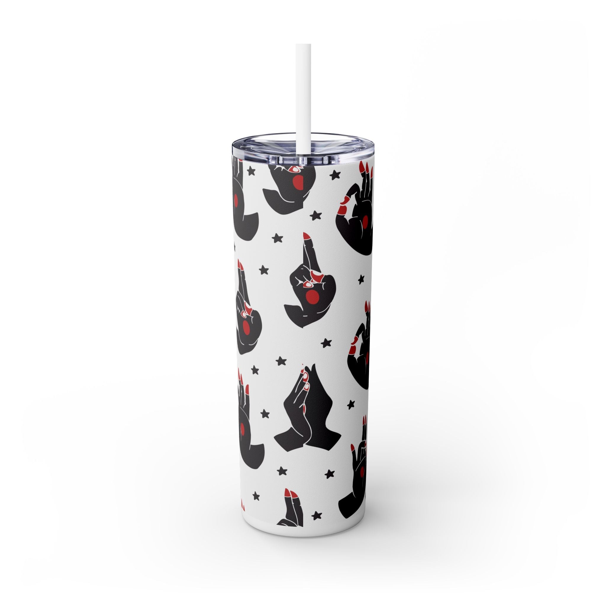 Skinny Tumbler with Straw, 20oz