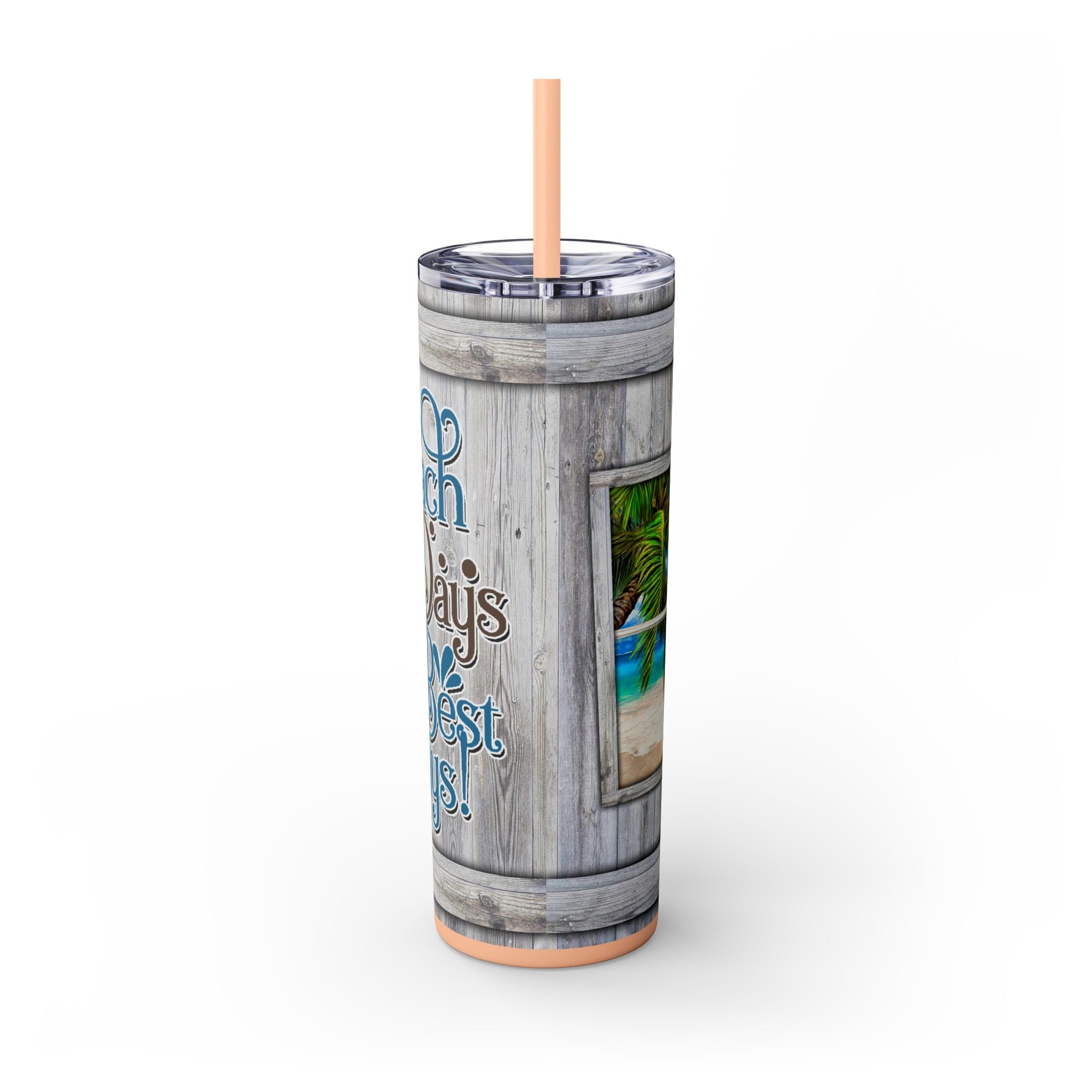 Beach Vibes Tumbler: Sip in Style!