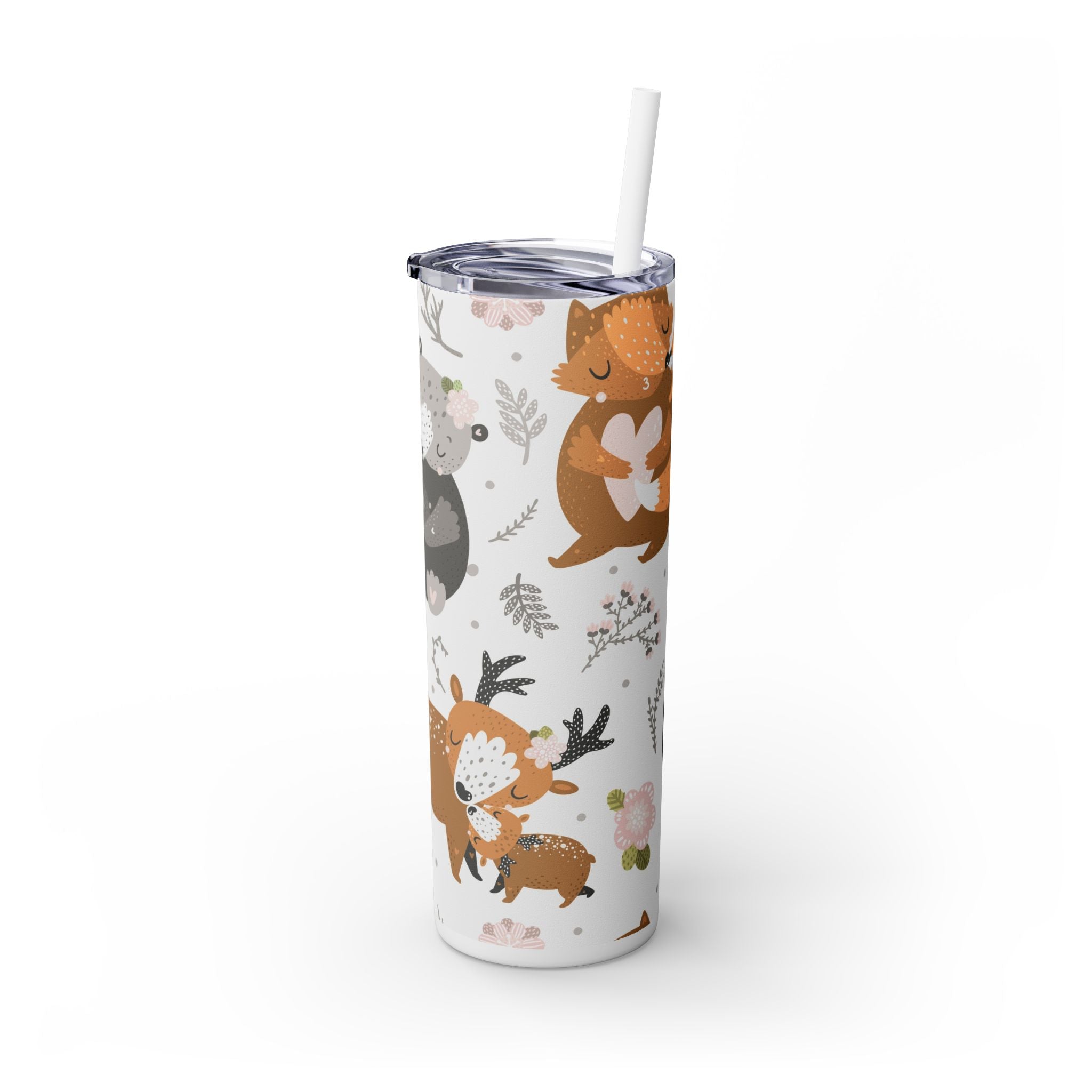 Skinny Tumbler with Straw, 20oz