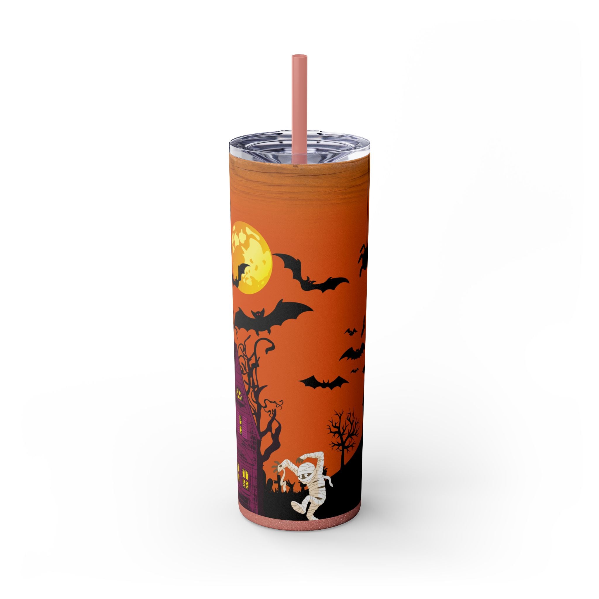 Skinny Tumbler with Straw, 20oz