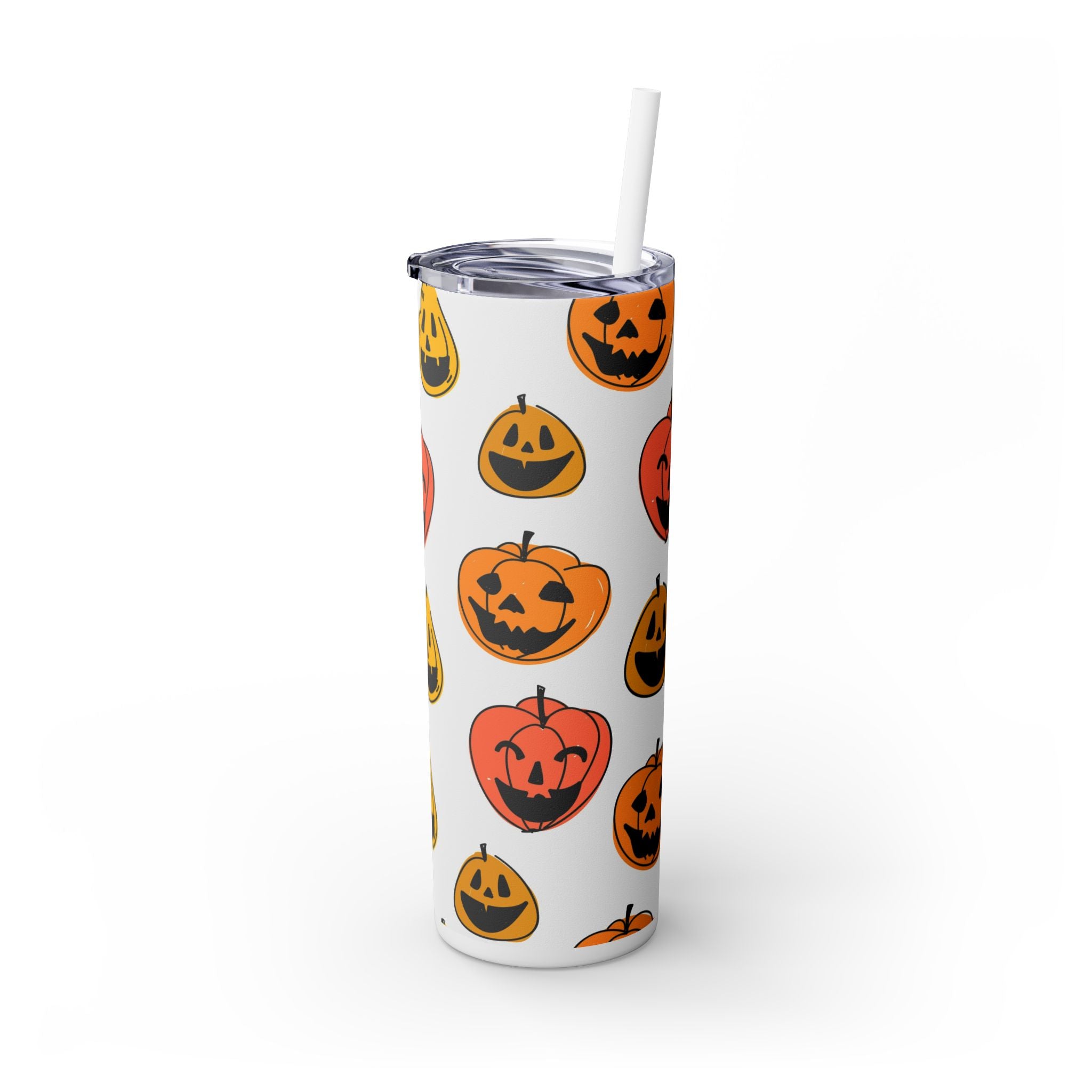 Skinny Tumbler with Straw, 20oz