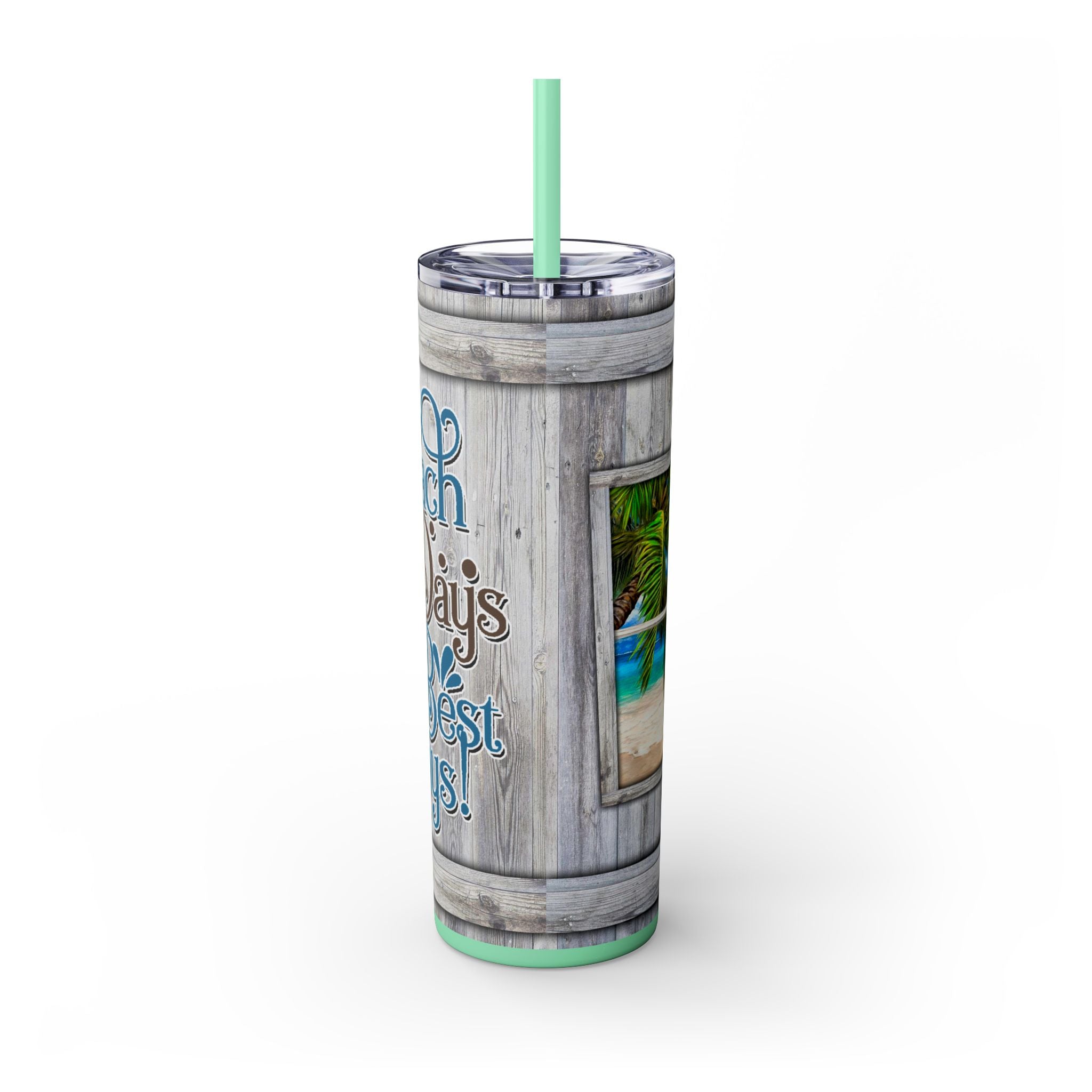 Beach Vibes Tumbler: Sip in Style!