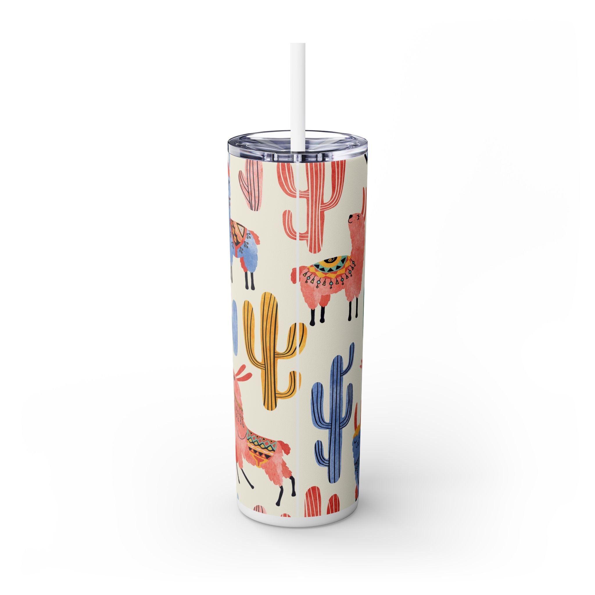Skinny Tumbler with Straw, 20oz