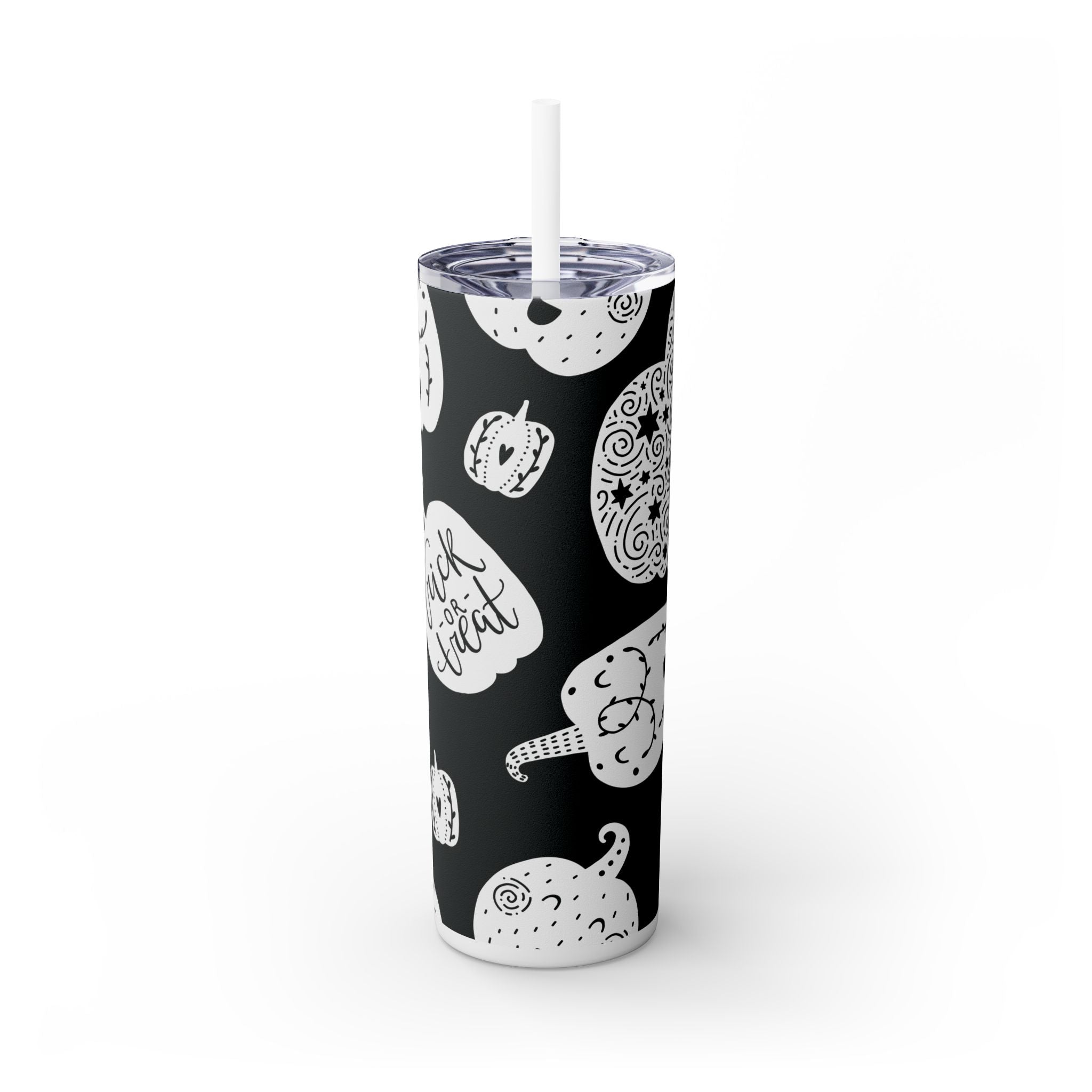Skinny Tumbler with Straw, 20oz