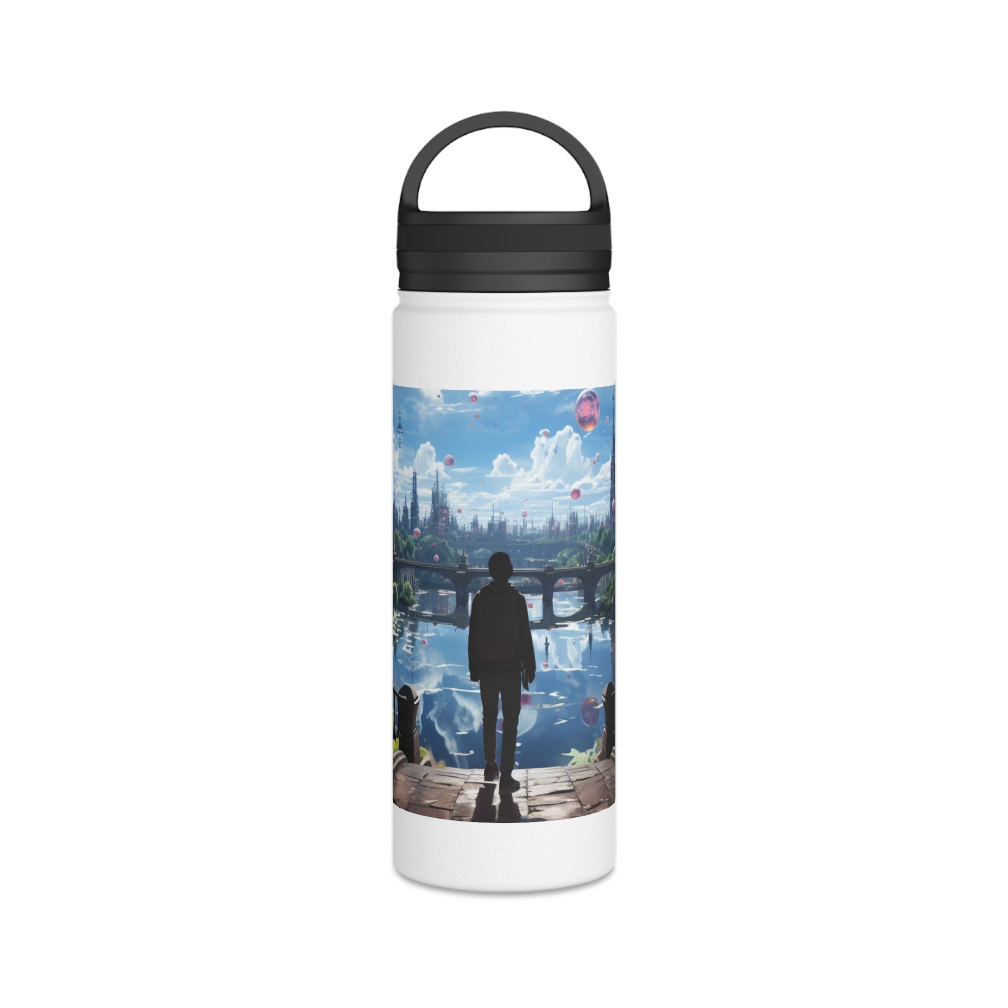 Peaceful Holiday Stainless Steel Bottle