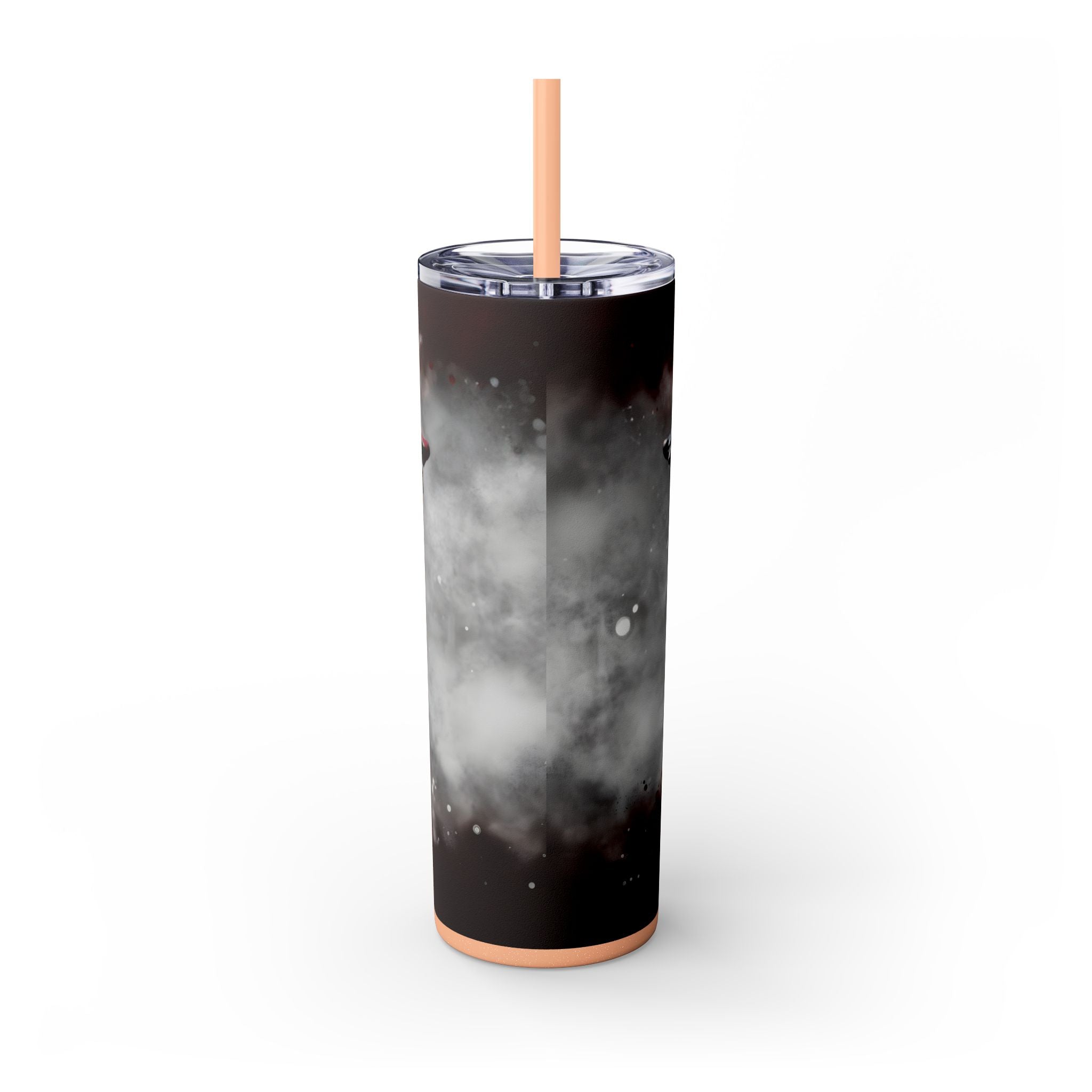 20oz Skinny Tumbler: Elegant Butterfly Design