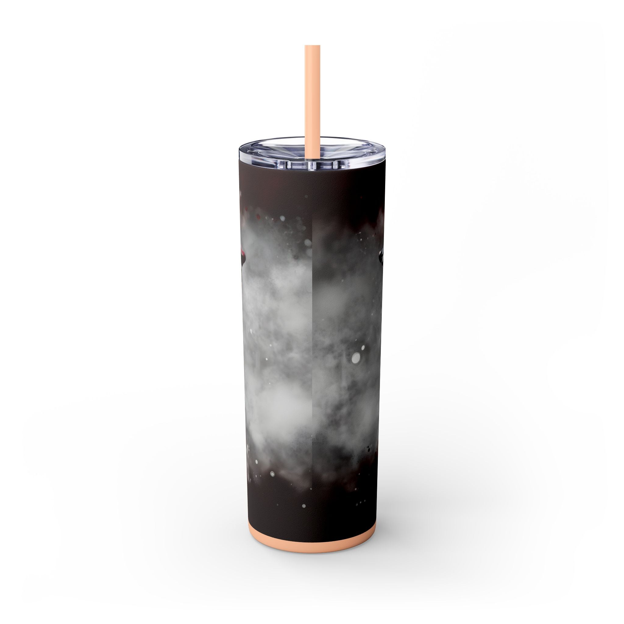 20oz Skinny Tumbler: Elegant Butterfly Design
