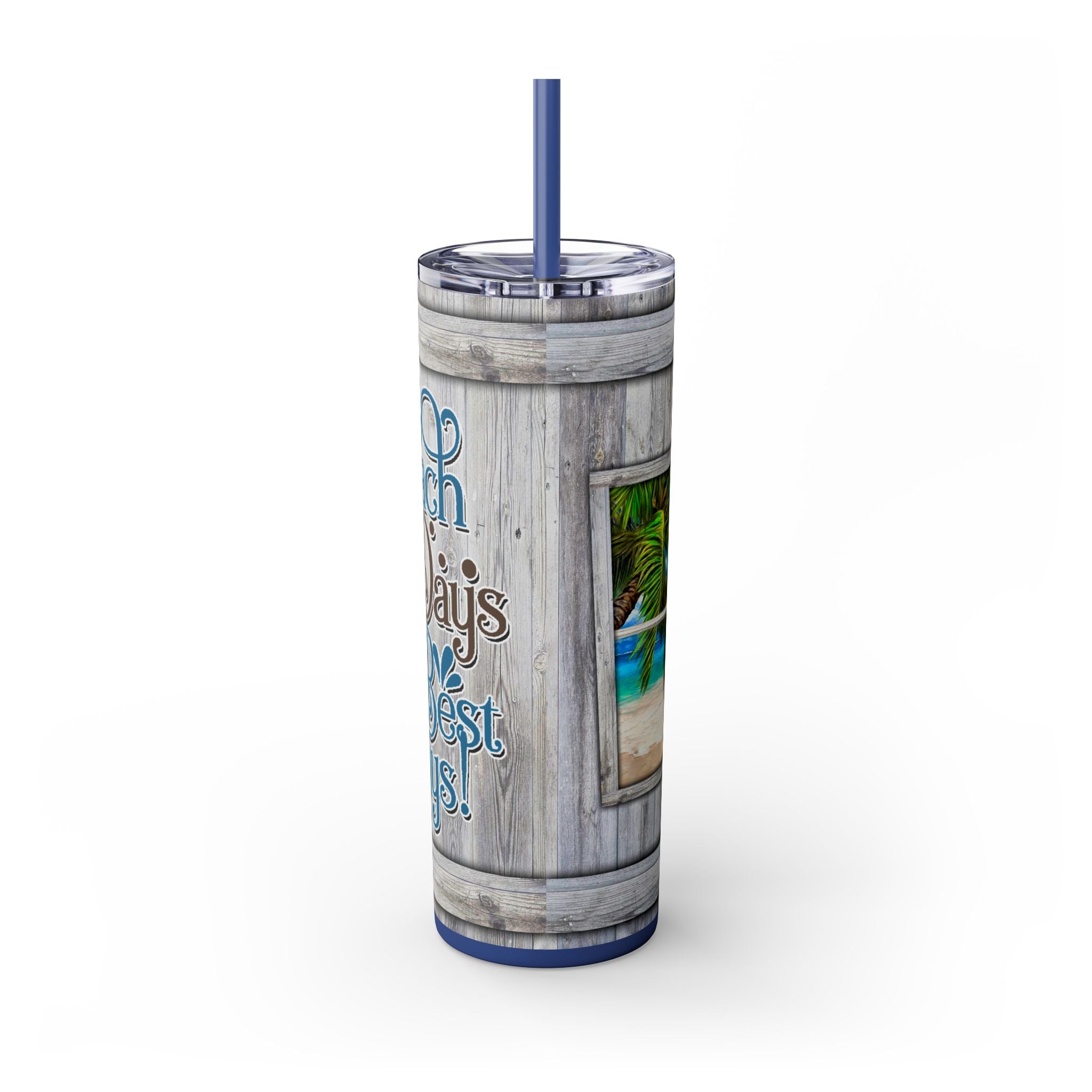 Beach Vibes Tumbler: Sip in Style!