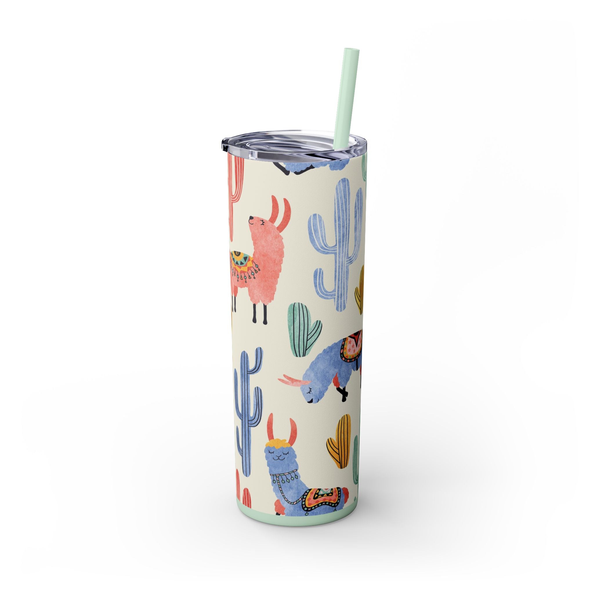 Skinny Tumbler with Straw, 20oz