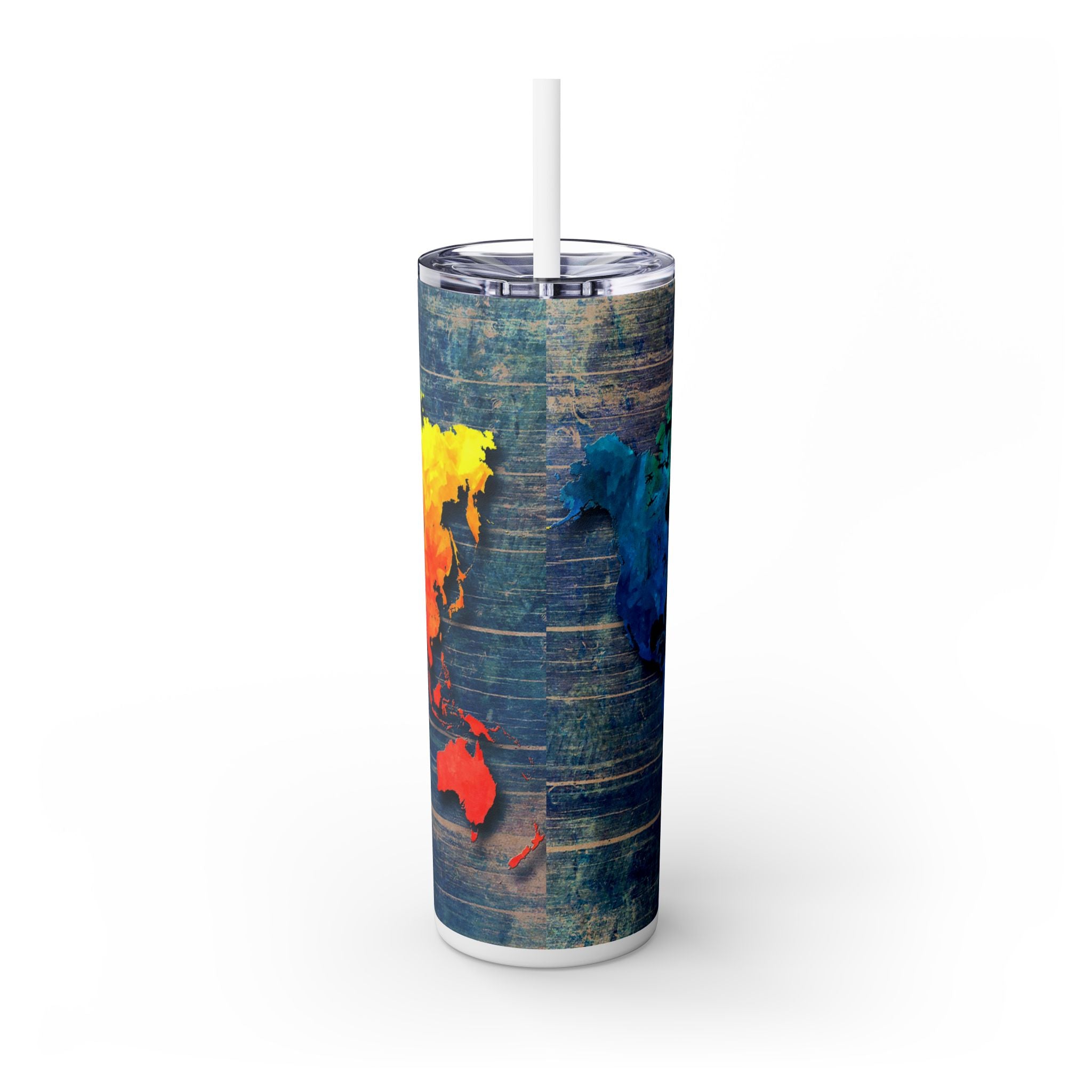 Skinny Tumbler with Straw, 20oz