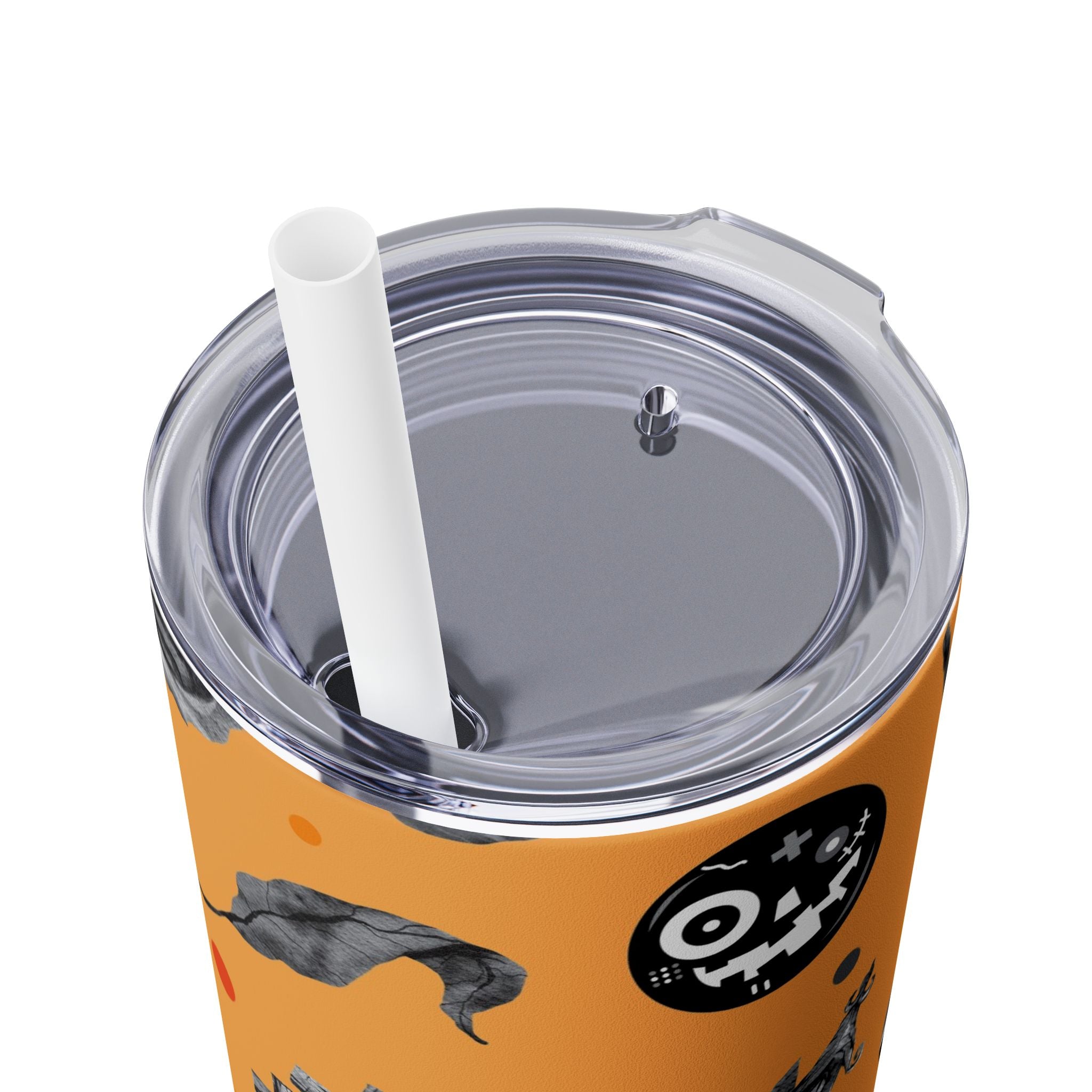 Skinny Tumbler with Straw, 20oz
