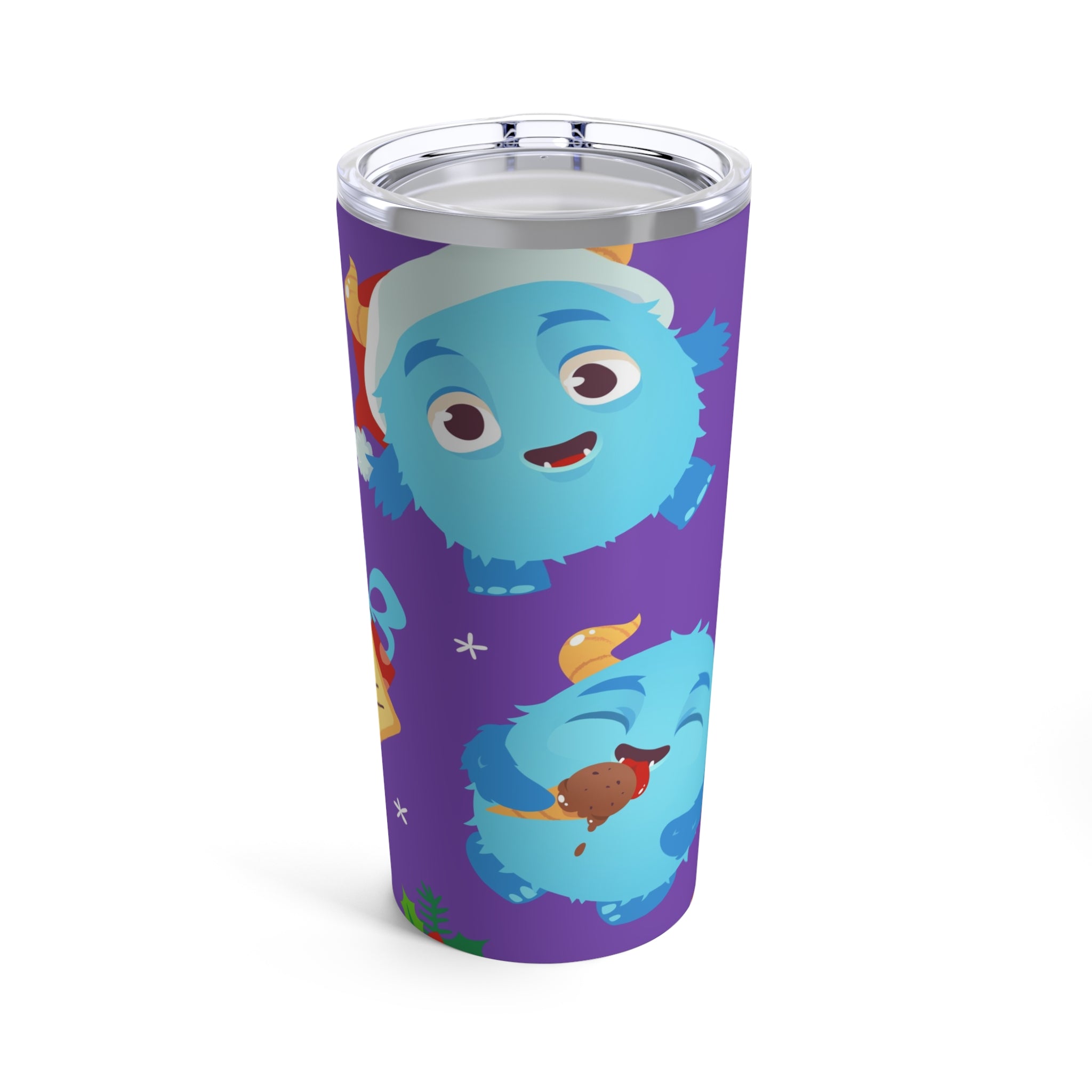 Rounded Corners Glossy Finish 20oz Insulated Tumbler - Perfect for Kids