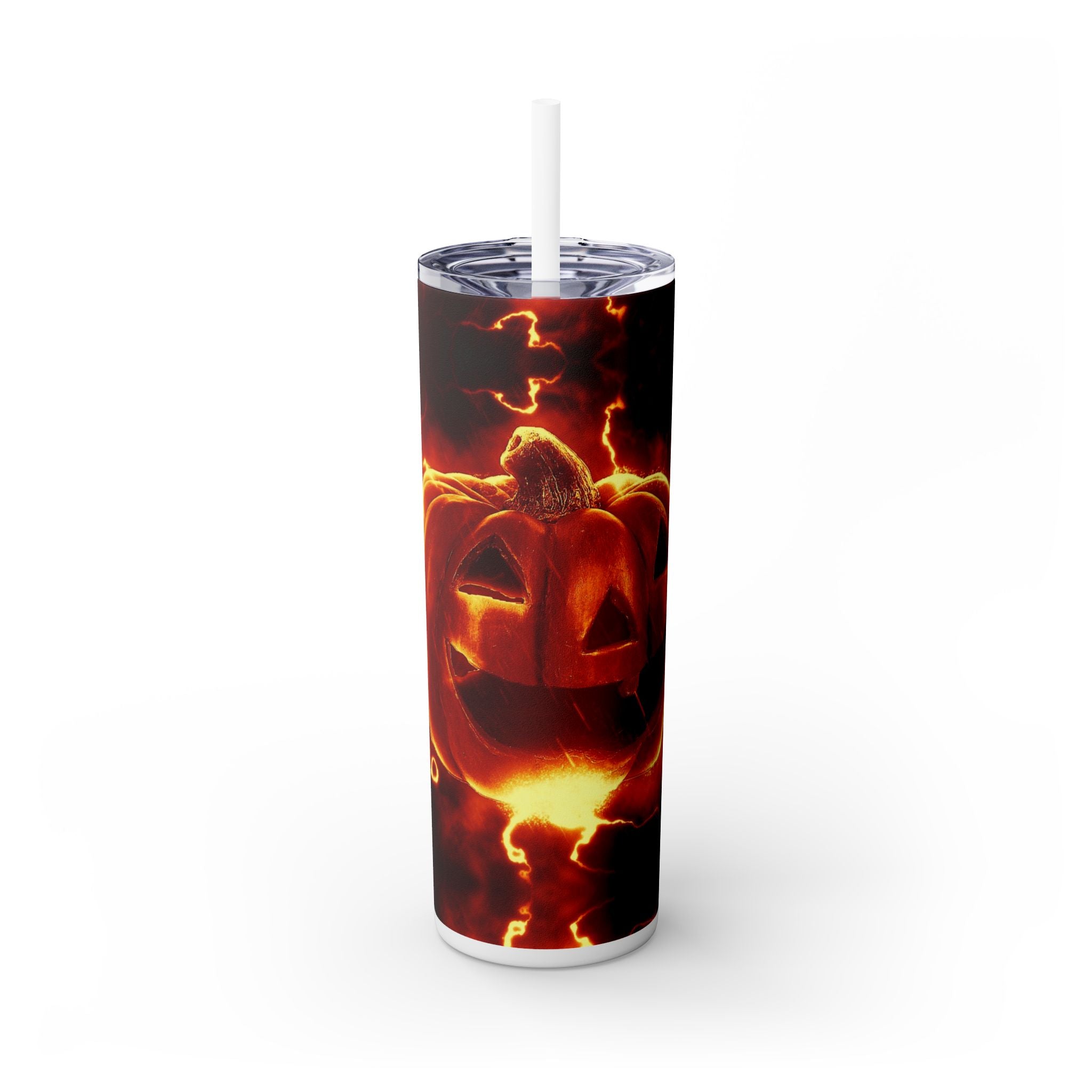 Skinny Tumbler with Straw, 20oz
