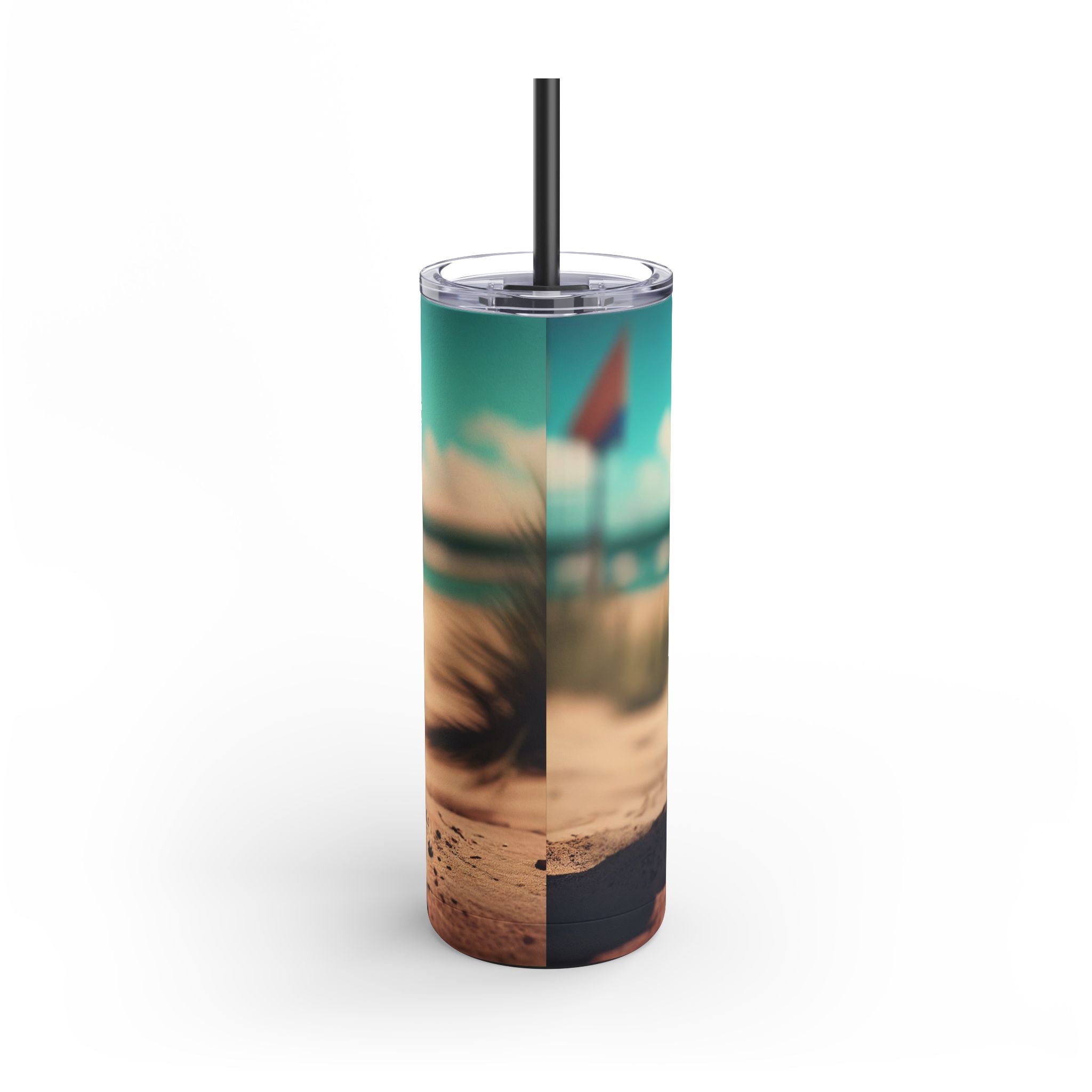 Beach Bliss: 20oz Skinny Tumbler