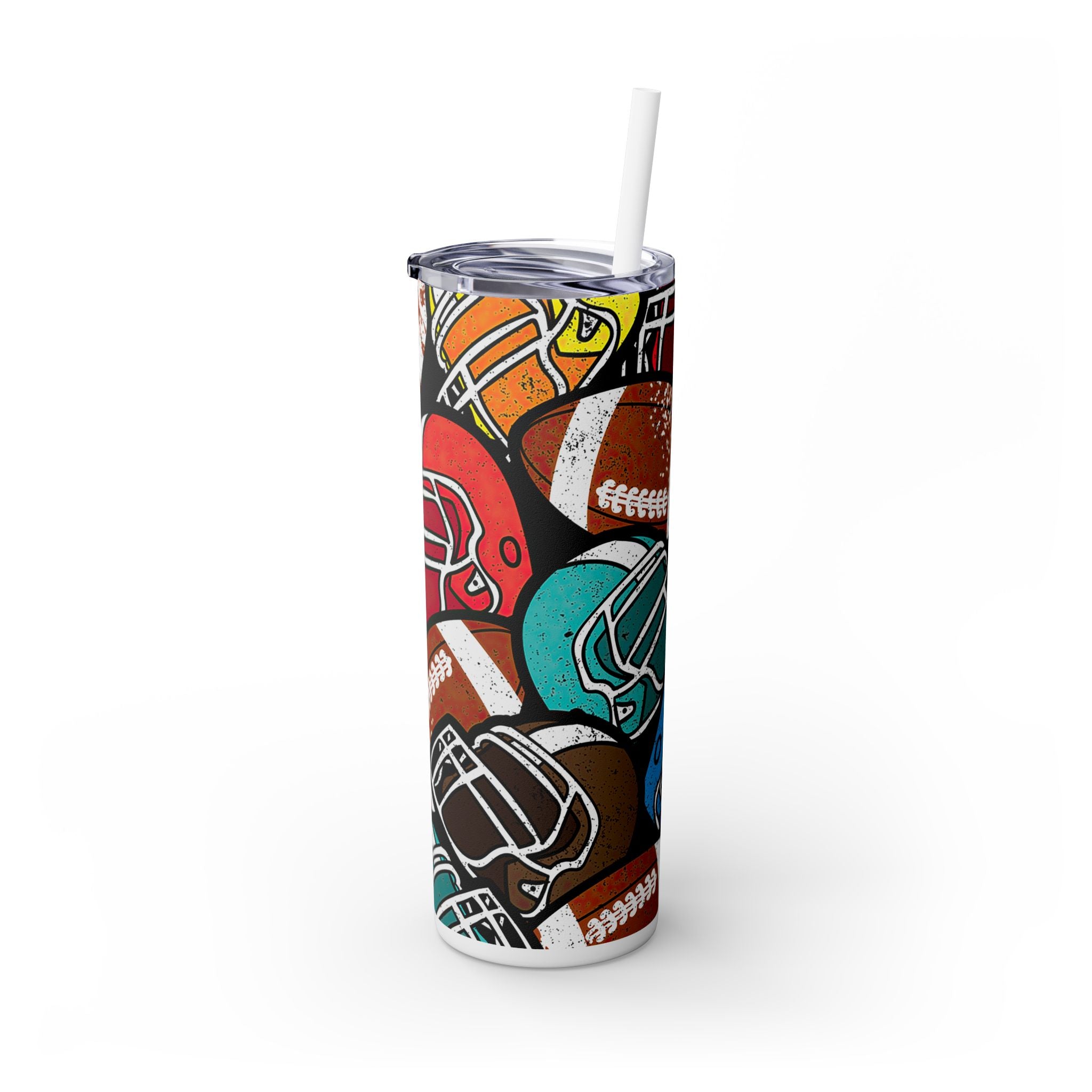 Skinny Tumbler with Straw, 20oz