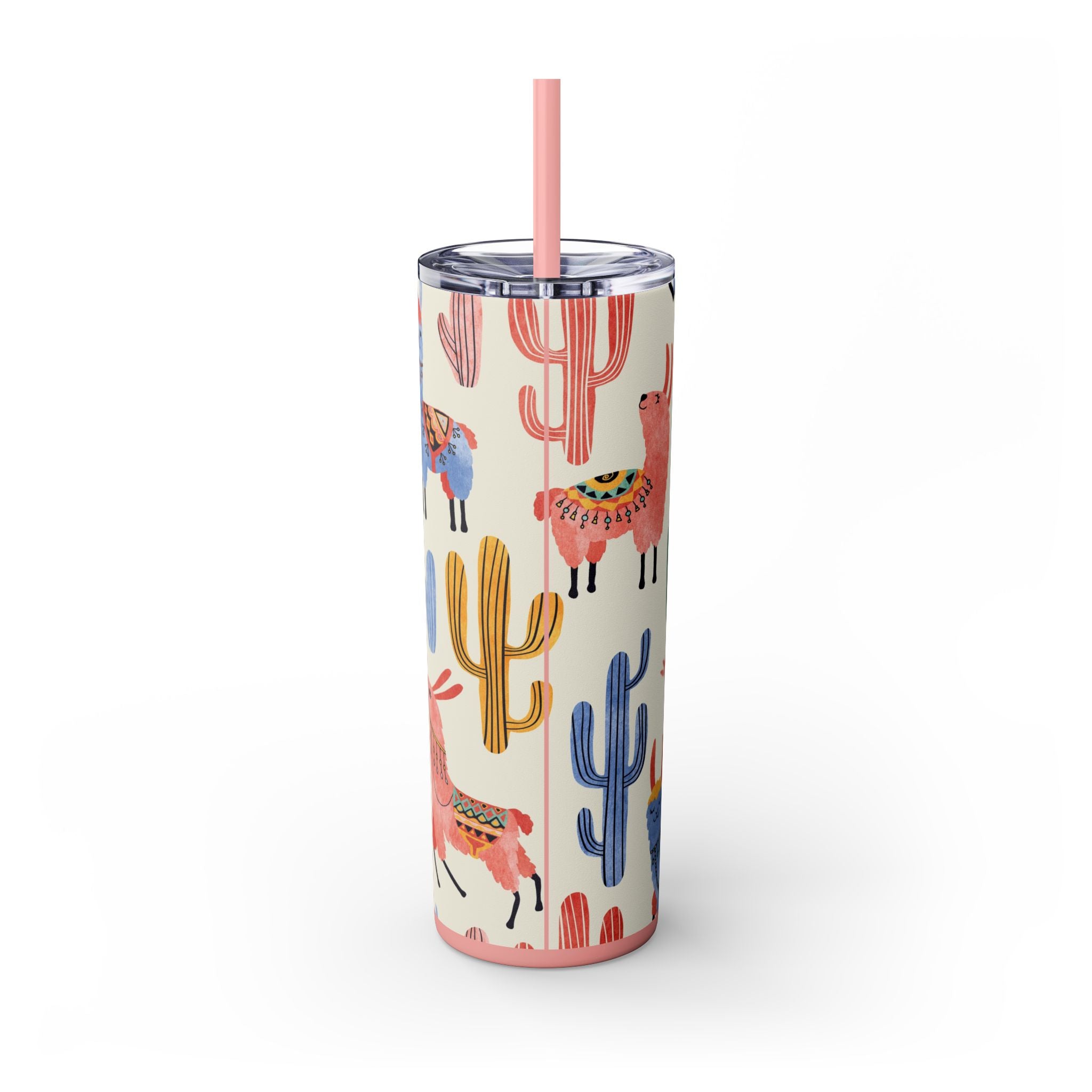 Skinny Tumbler with Straw, 20oz