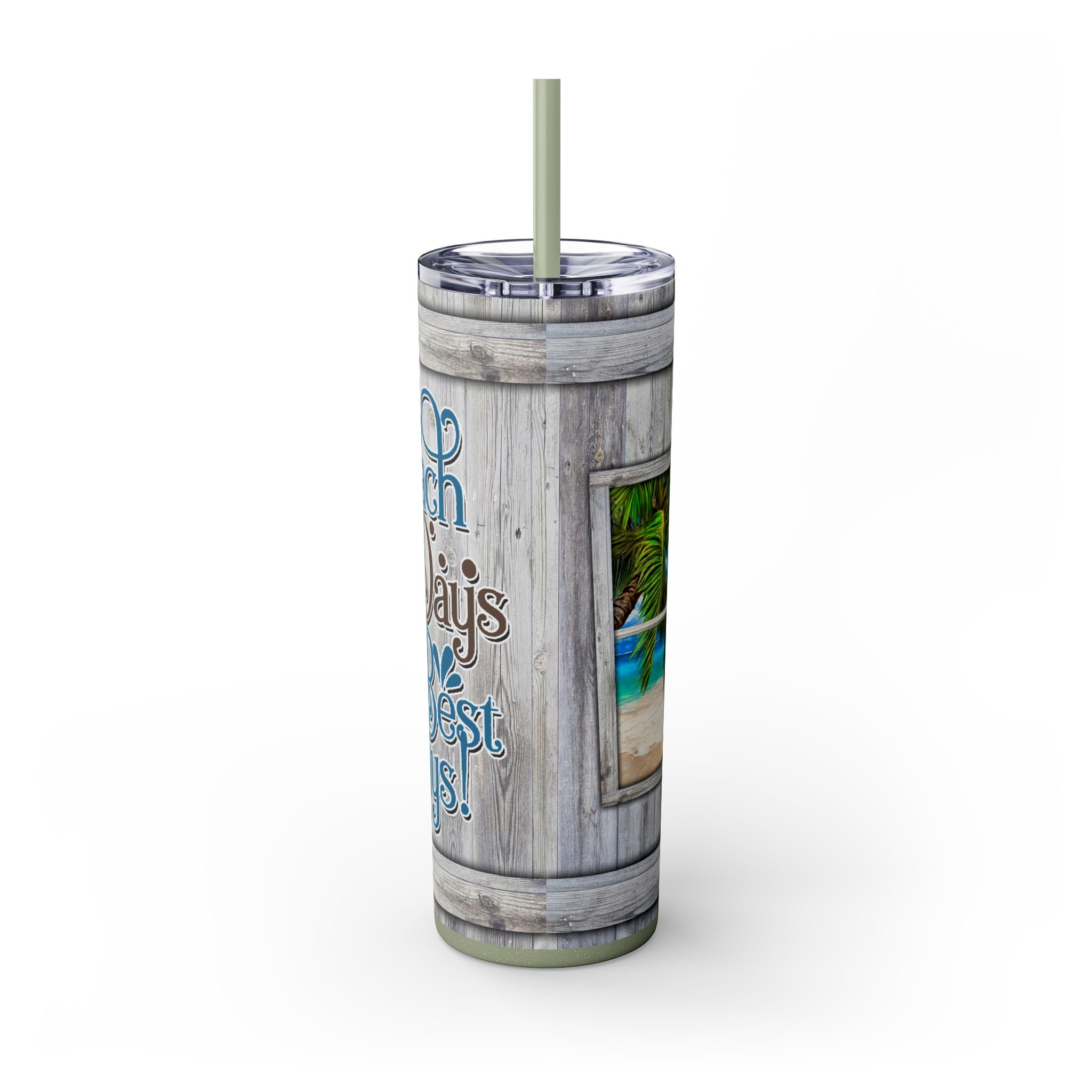 Beach Vibes Tumbler: Sip in Style!