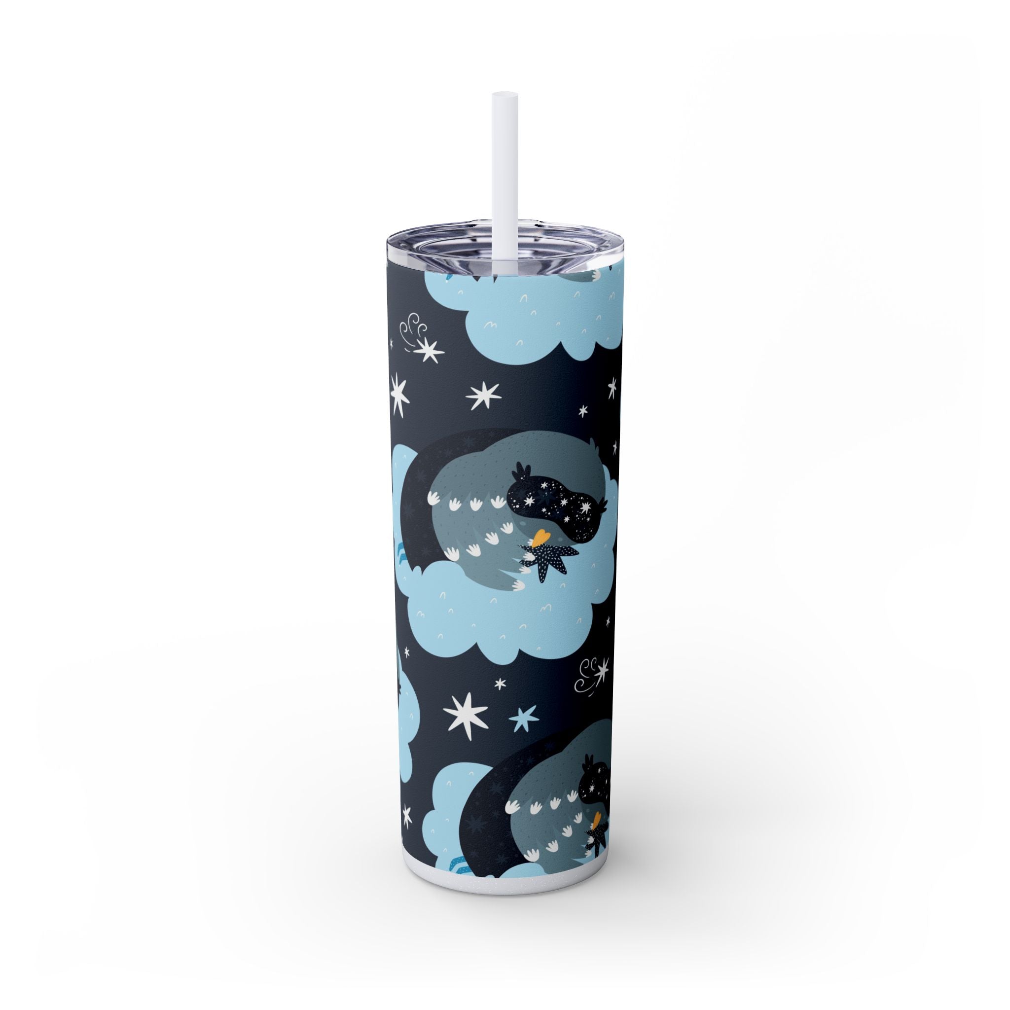 Skinny Tumbler with Straw, 20oz