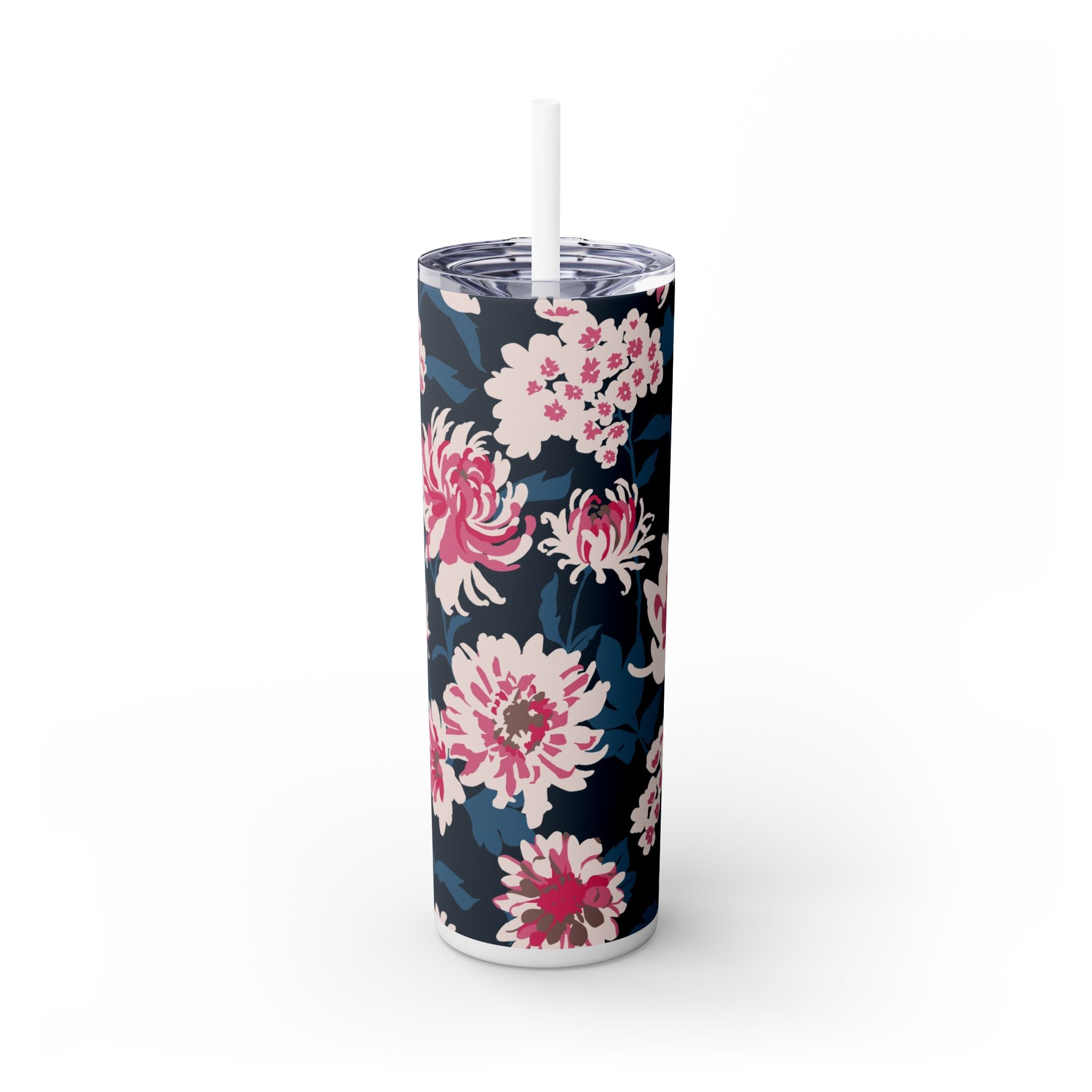 Skinny Tumbler with Straw, 20oz