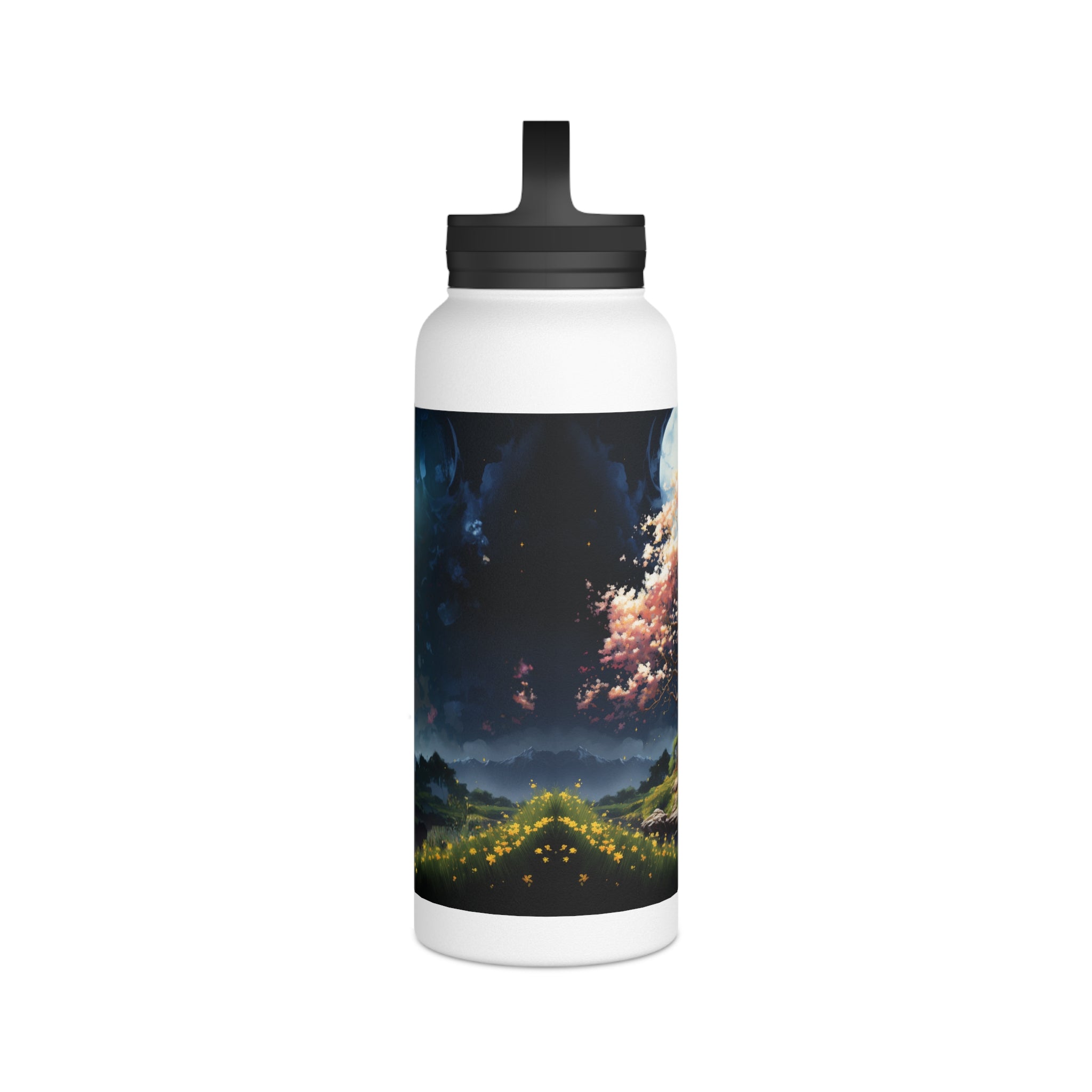 Moonlit Adventure Bottle: Stainless Steel