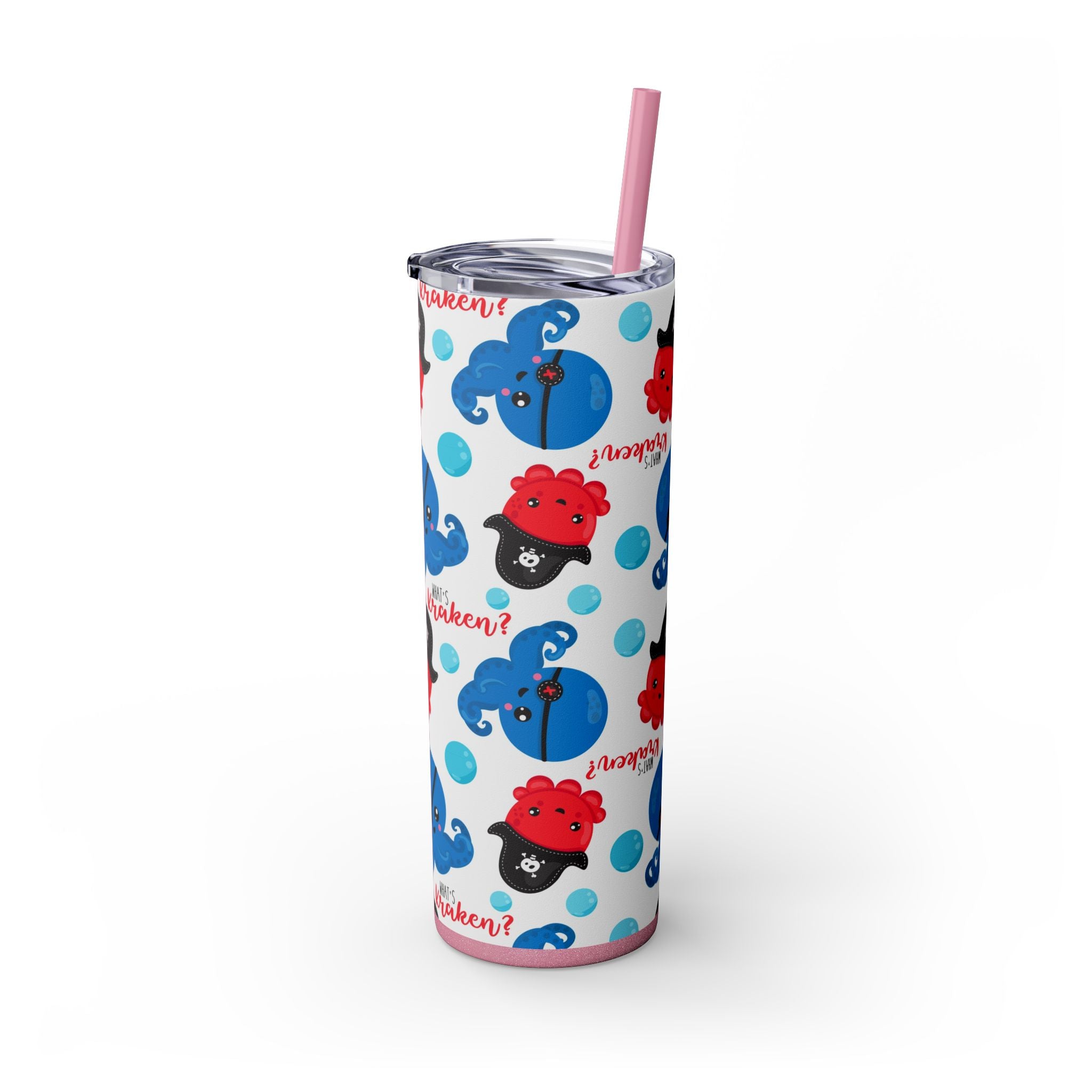 Chilling Sips: 20oz Skinny Tumbler for Halloween