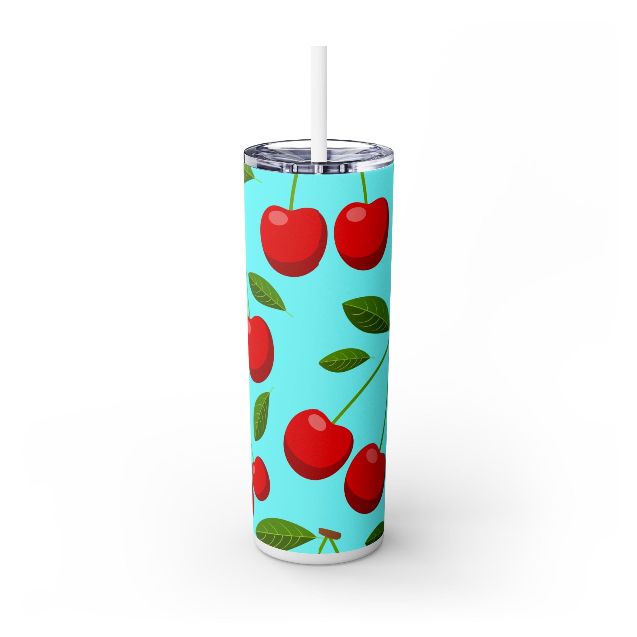 Skinny Tumbler with Straw, 20oz