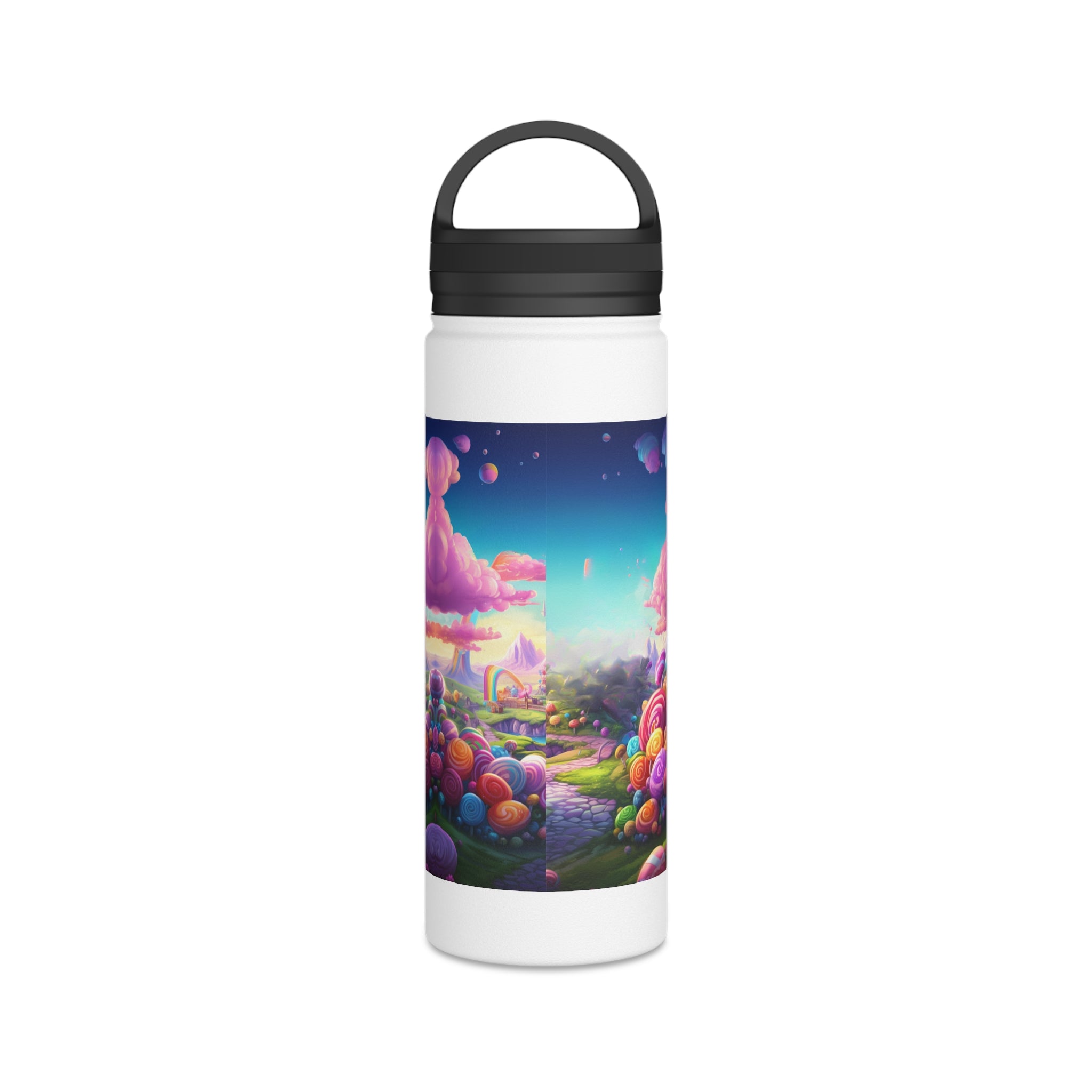 Vibrant Holiday Adventure Bottle: Stainless Steel