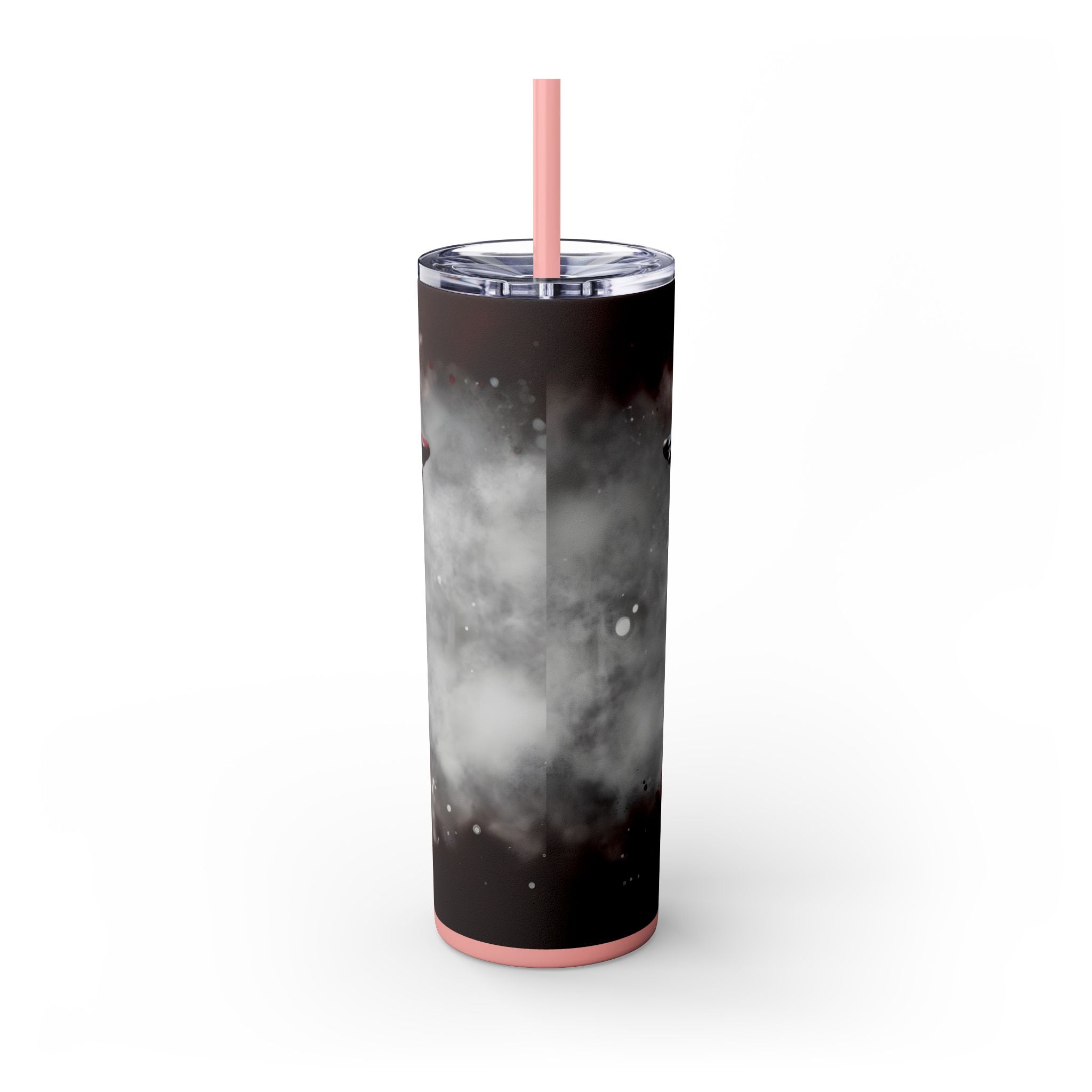 20oz Skinny Tumbler: Elegant Butterfly Design