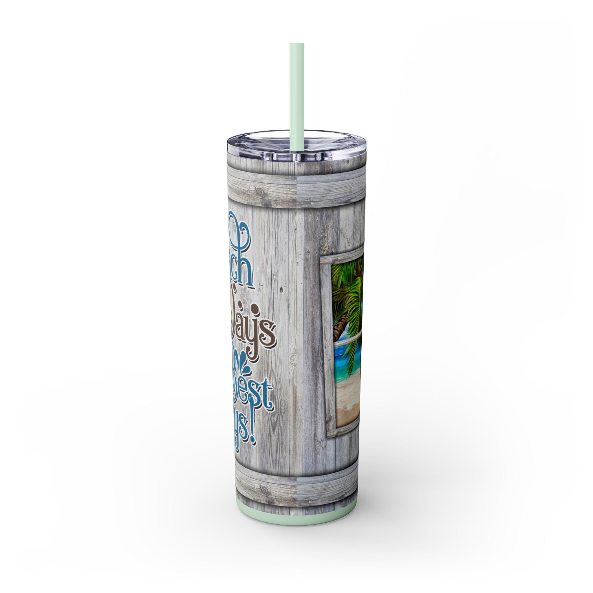 Beach Vibes Tumbler: Sip in Style!