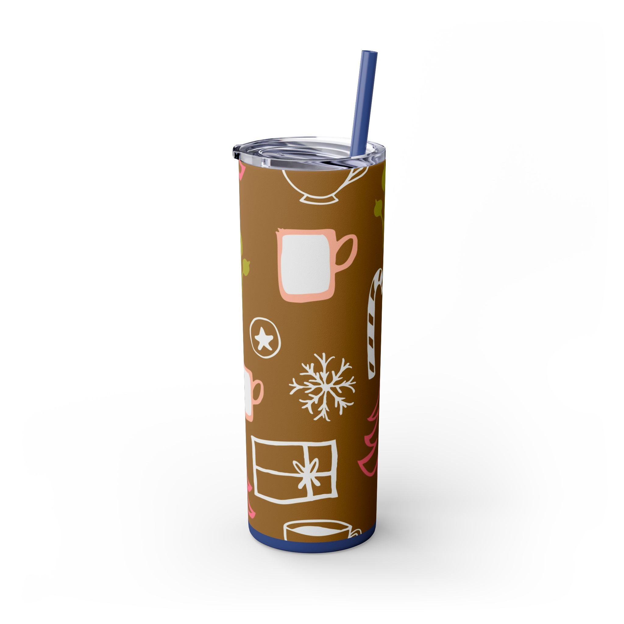 Christmas Magic 20oz Skinny Tumbler with Straw
