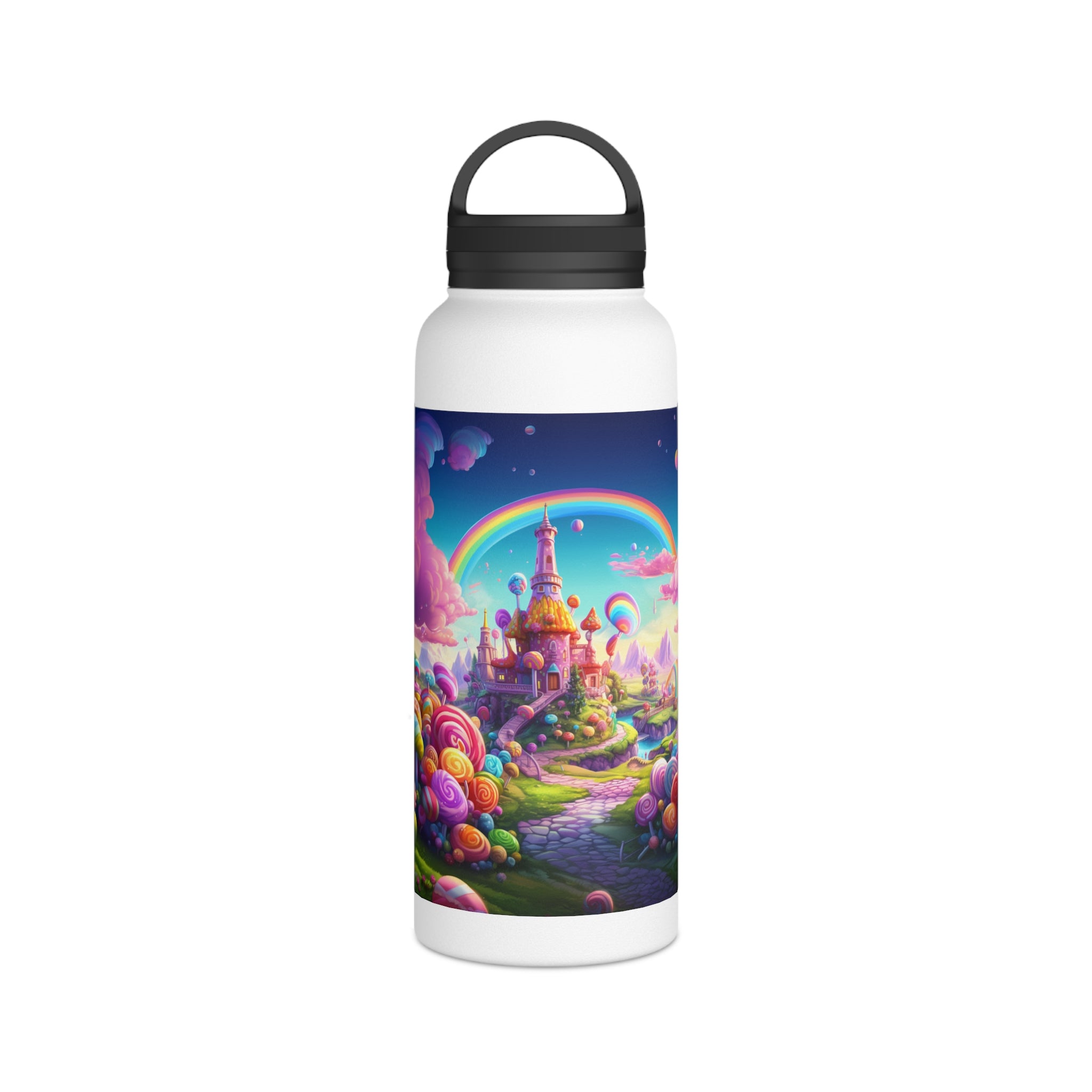 Vibrant Holiday Adventure Bottle: Stainless Steel
