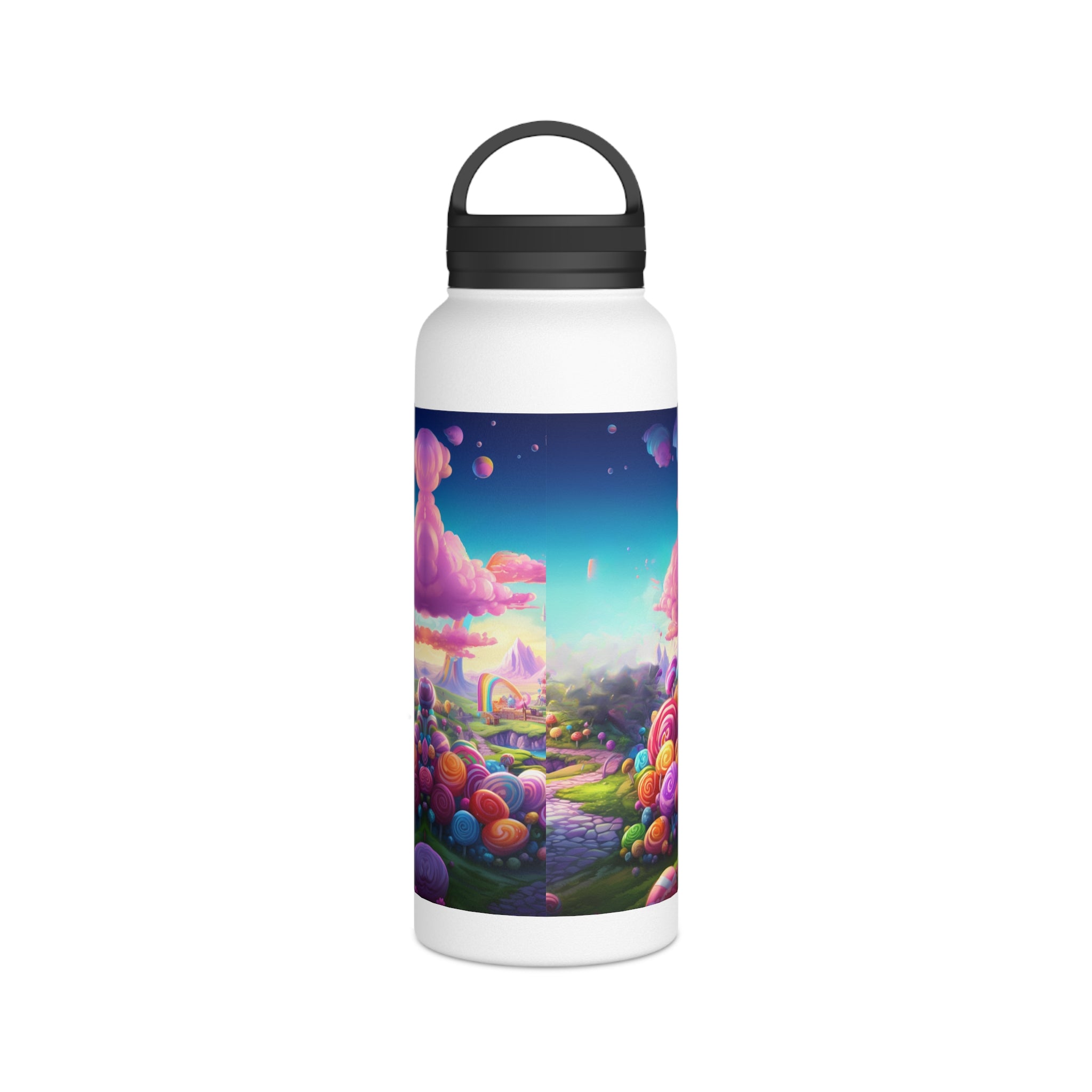 Vibrant Holiday Adventure Bottle: Stainless Steel