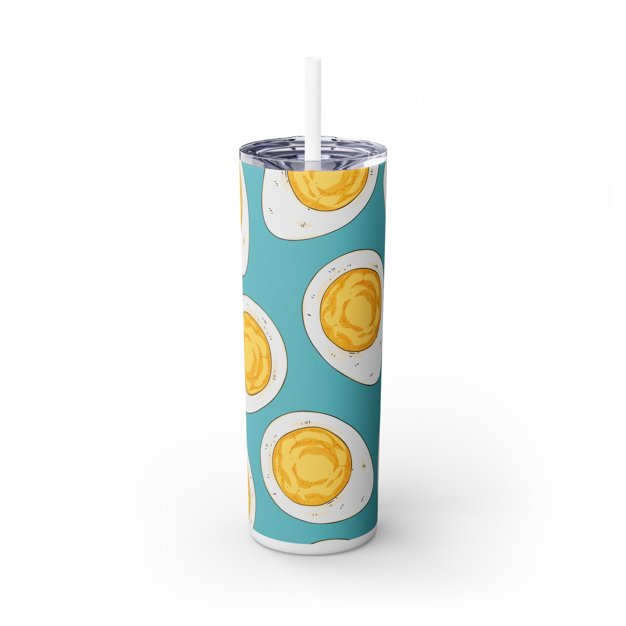 Skinny Tumbler with Straw, 20oz