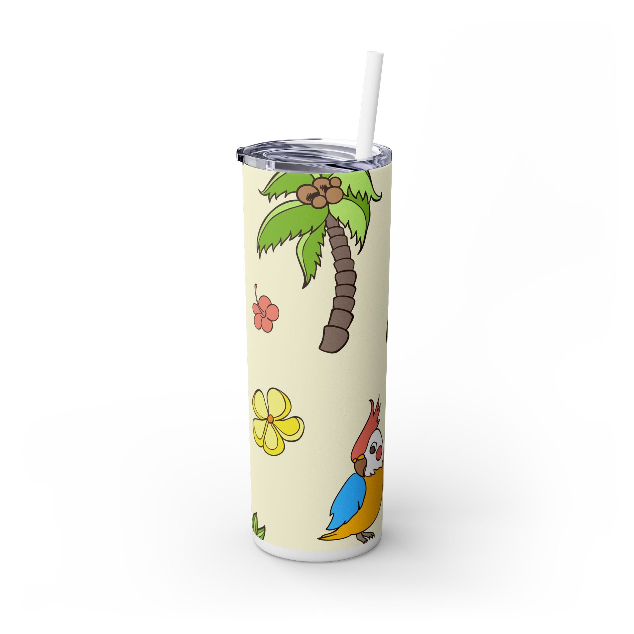 Skinny Tumbler with Straw, 20oz